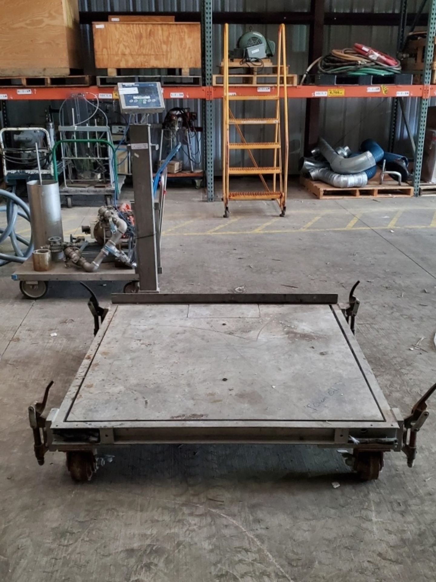 48 x 48 Mettler Toldeo Heavy Duty Platform Scale"