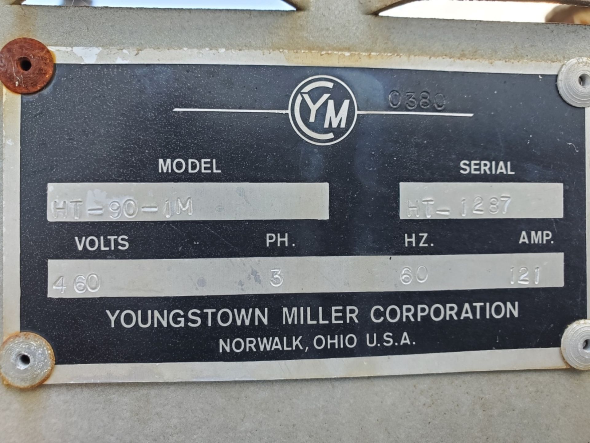 Youngstown Miller 90kw Recirculating Oil Heater - Image 5 of 7