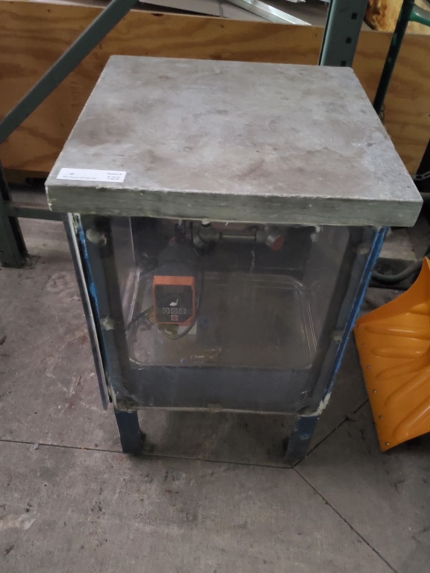 20x20" Granite Top Table w/ Liquid Metering Pump" - Image 2 of 7