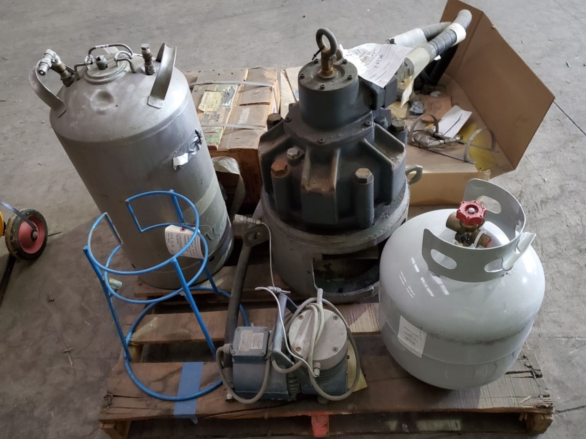 Skid Of Misc Process Spares
