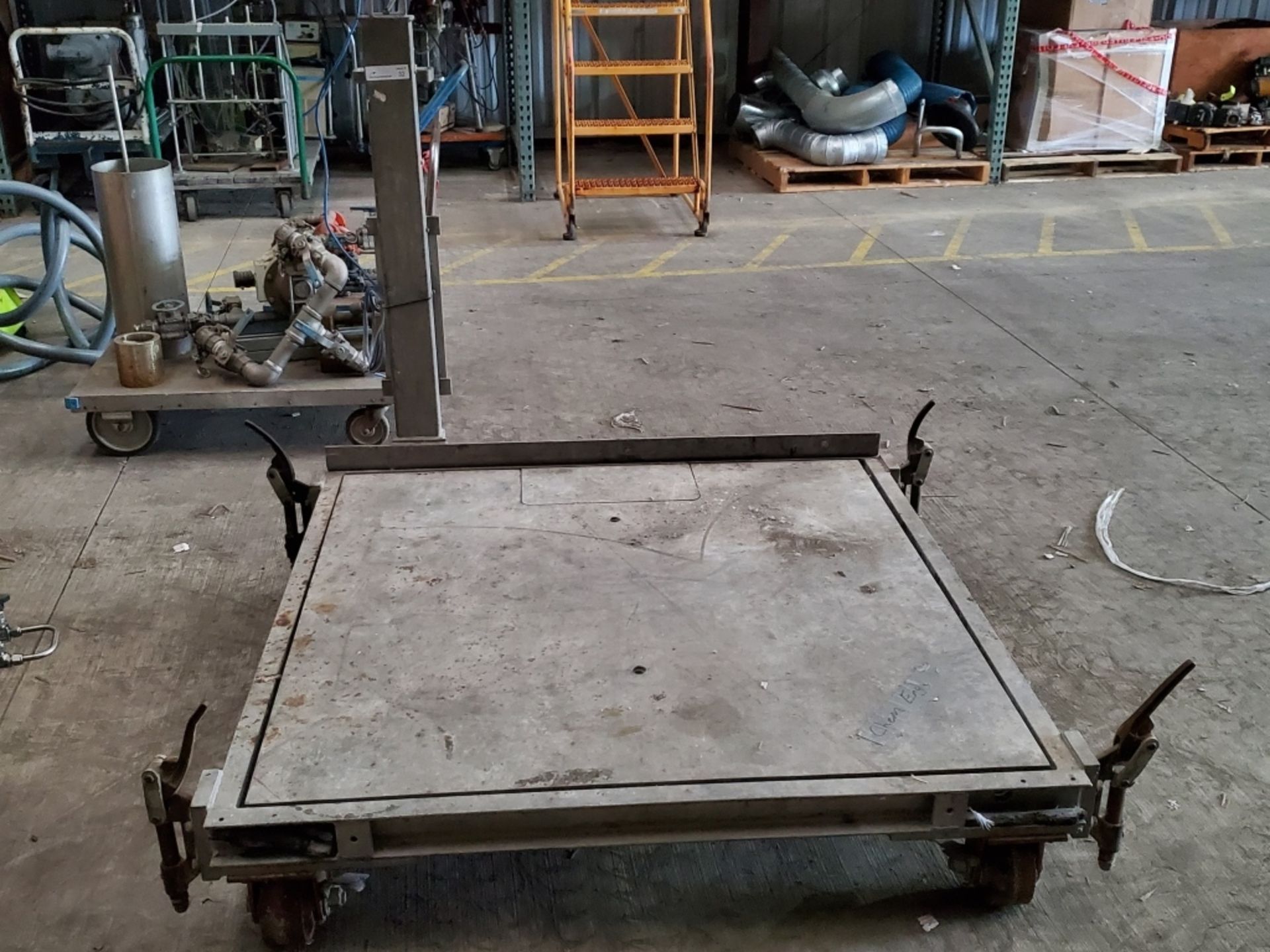 48 x 48 Mettler Toldeo Heavy Duty Platform Scale" - Image 3 of 7