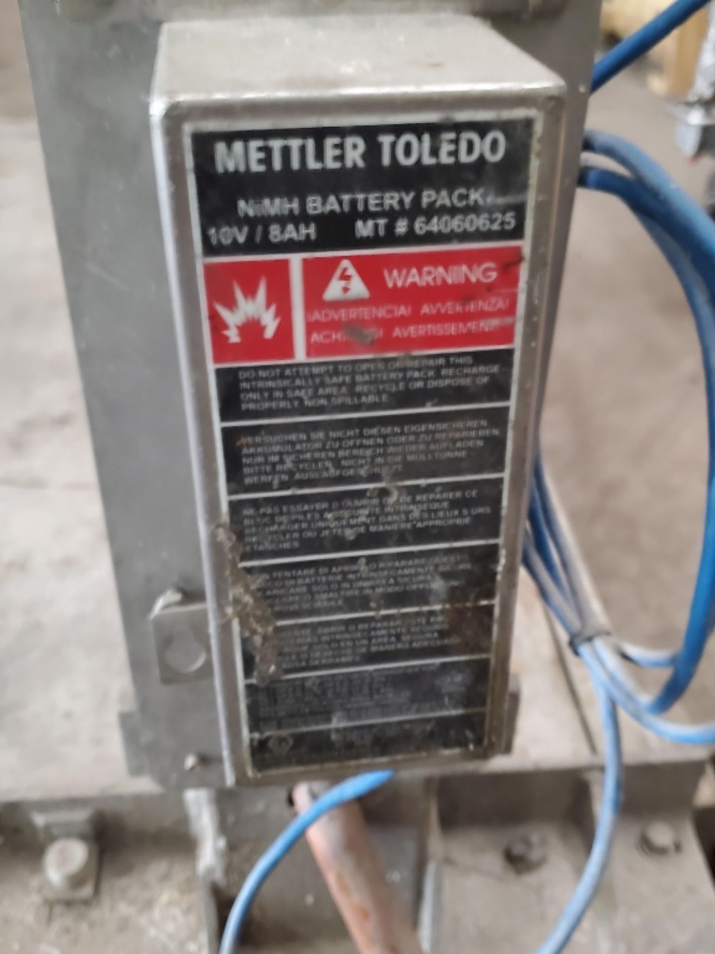 48 x 48 Mettler Toldeo Heavy Duty Platform Scale" - Image 4 of 7