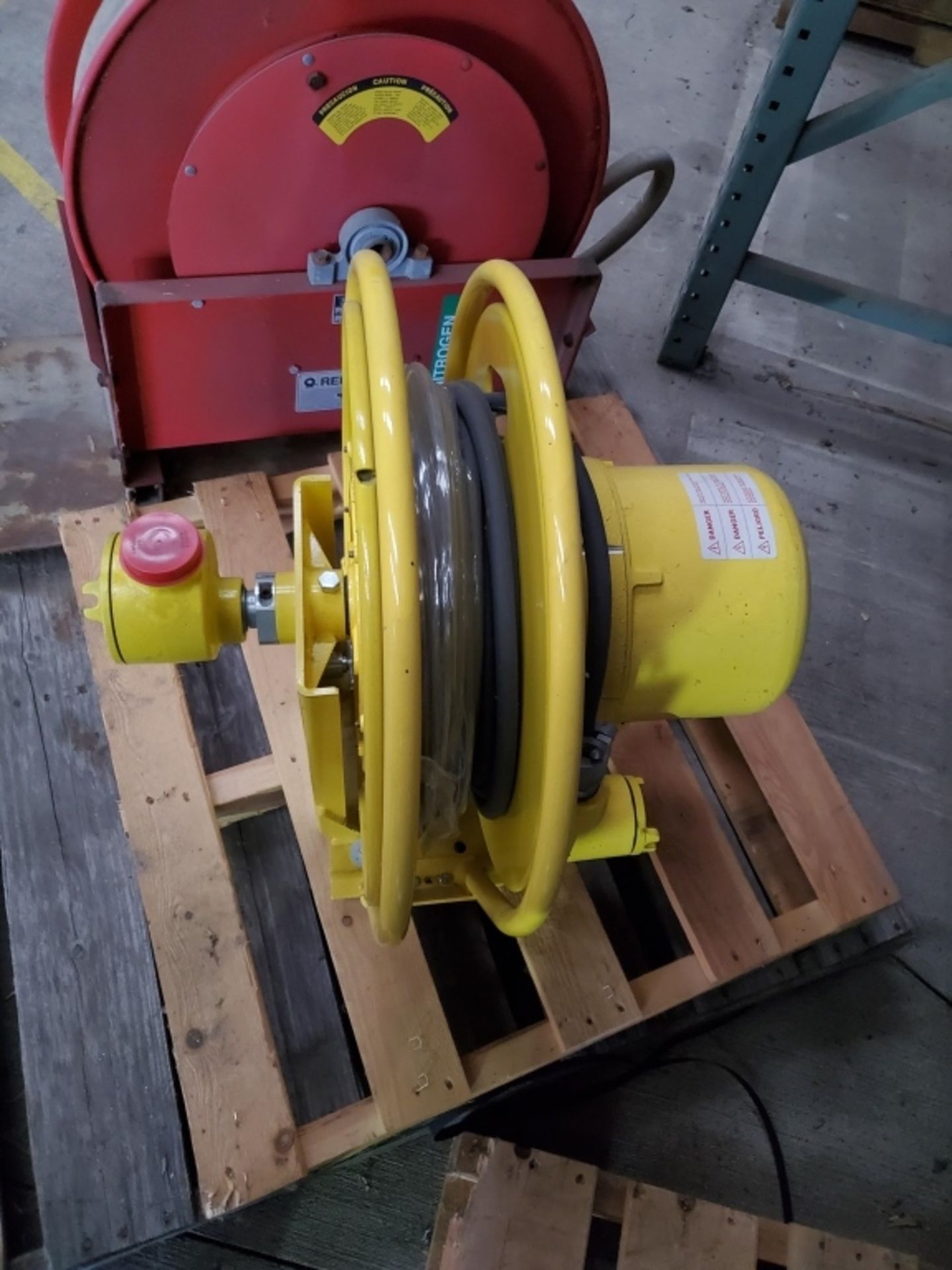 (2) Retractable Hose and Electric Cord Reel - Image 2 of 6