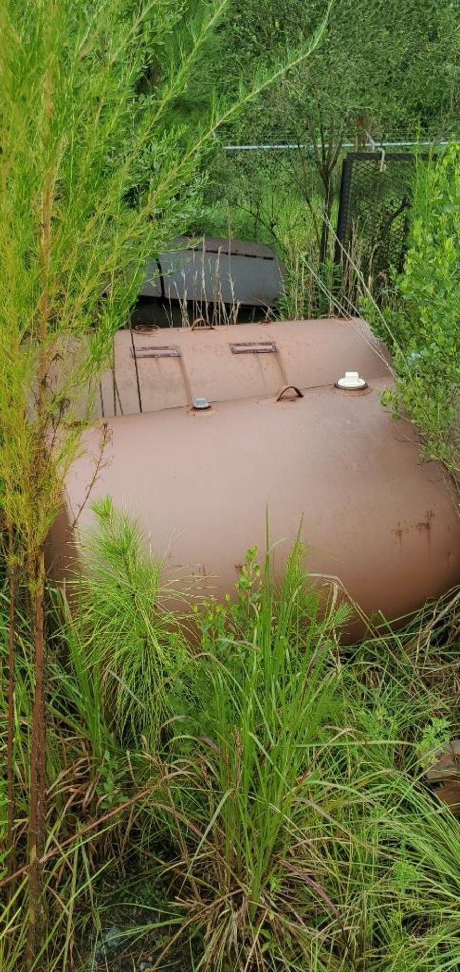 (2) Approx 500 Gallon Capacity Metal Tanks