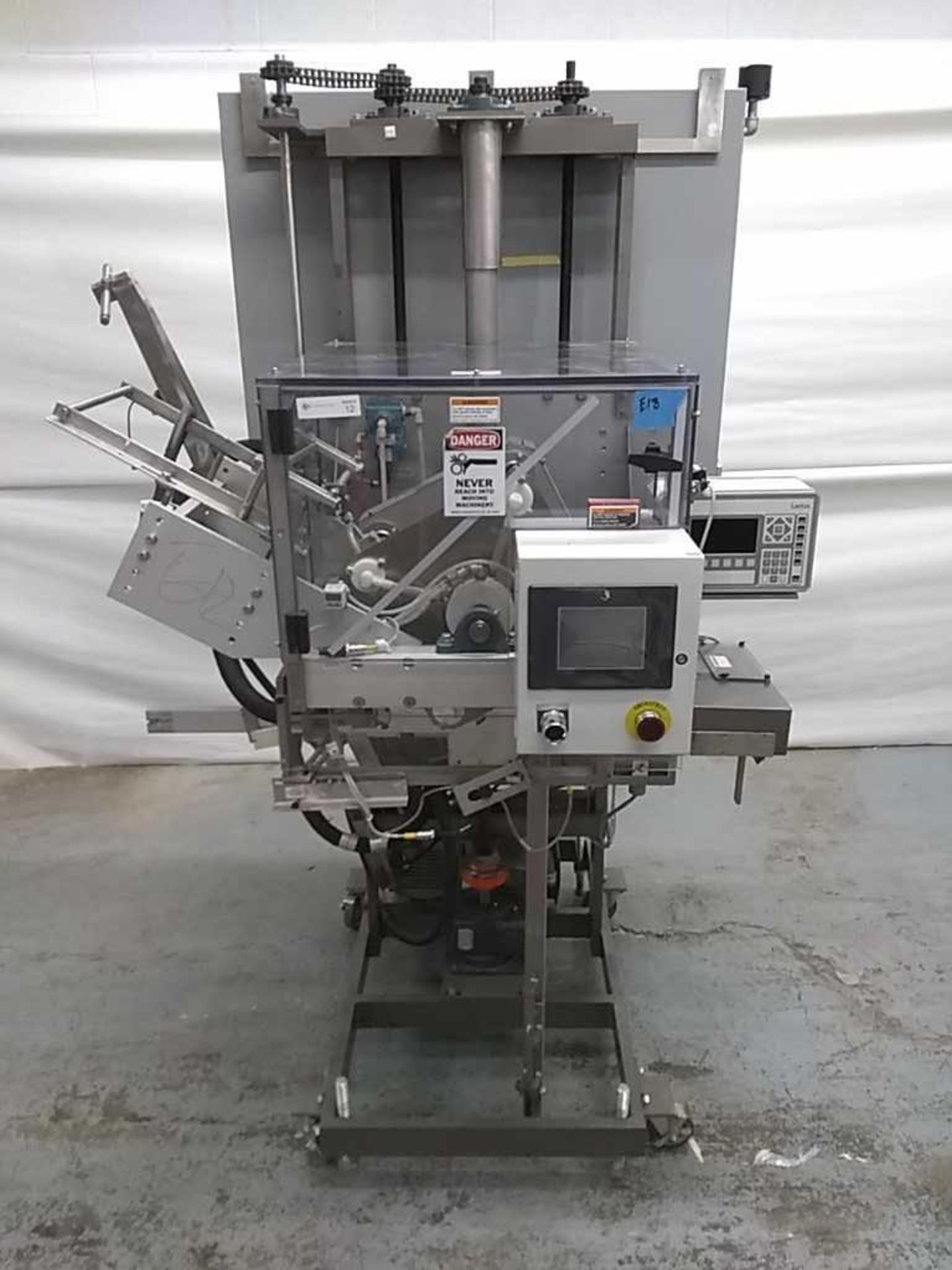 Barry-Wehmiller Thiele Technologies Model T7600A Top-sorter In-line Insertion Machine, sn T7600A117,