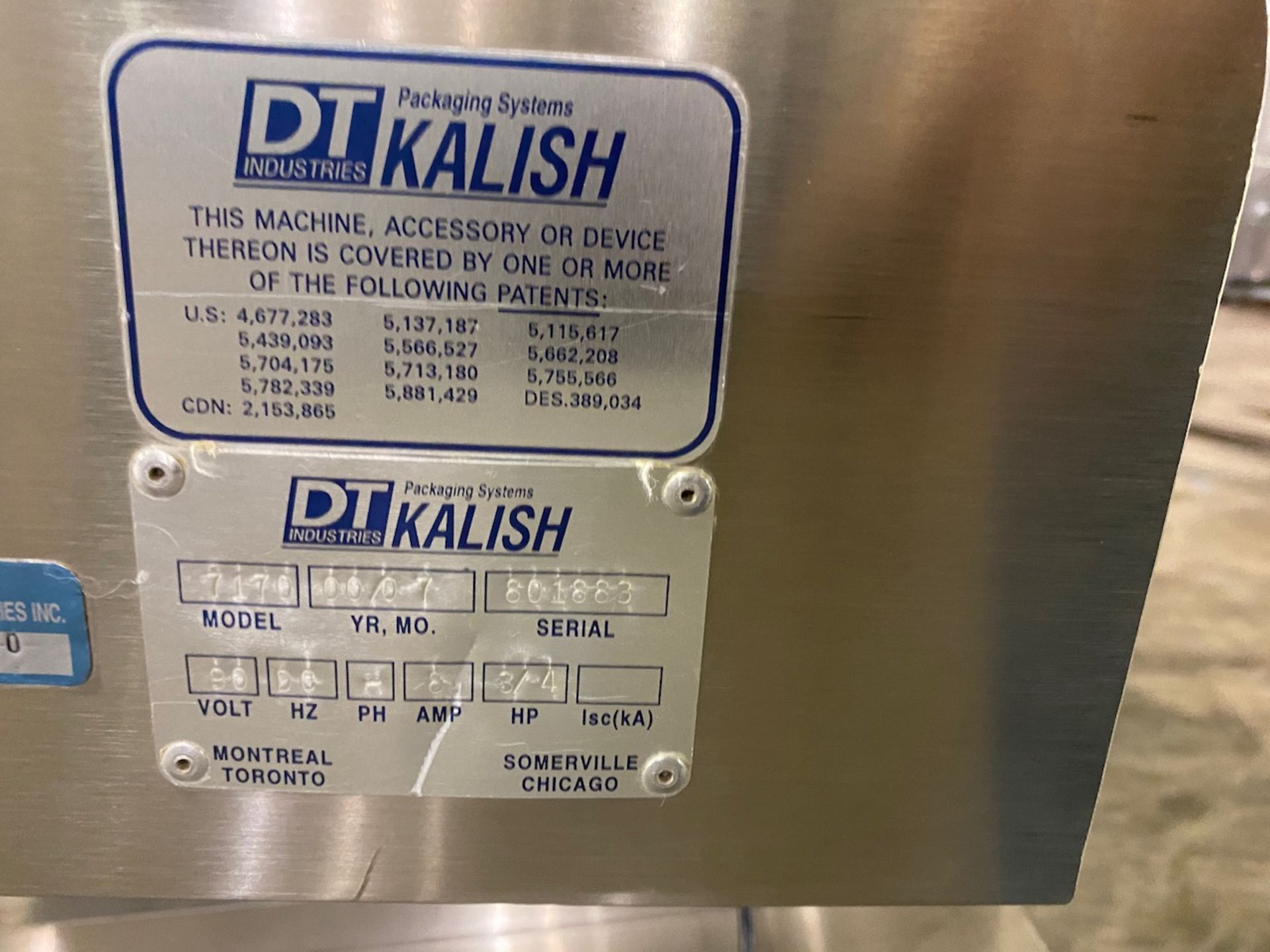 DT Industries Kalish Model 8065 (SwiftPack Automation Model B12P3PTS) 12-Lane Dual Head Inline - Image 16 of 23