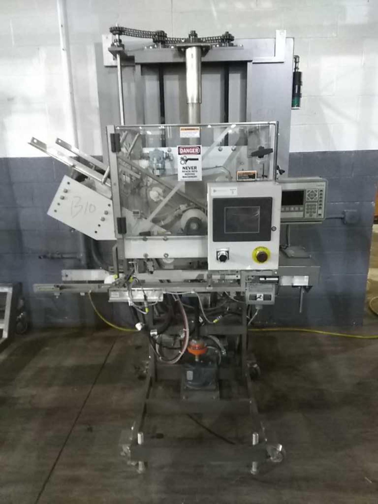 Barry-Wehmiller Thiele Technologies Model T7600A Top-Sorter In-line Insertion Machine, sn T7600A118,