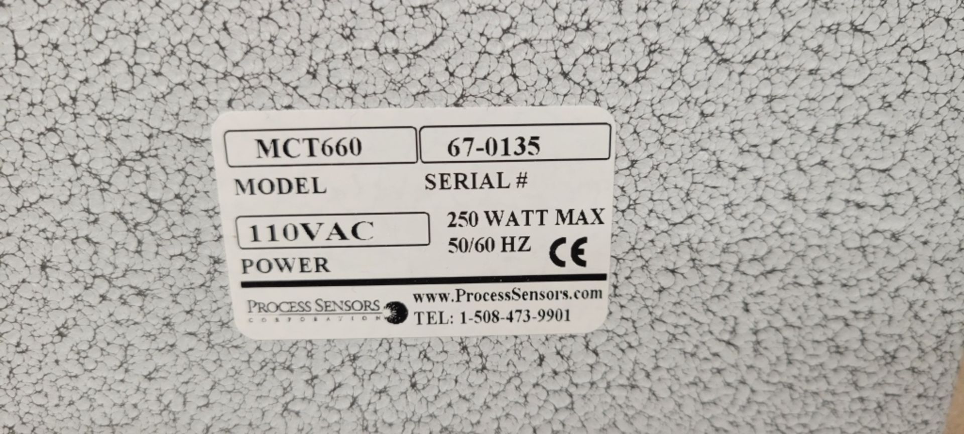 Process Sensors MCT-660 NIR Benchtop Tester - Image 2 of 2