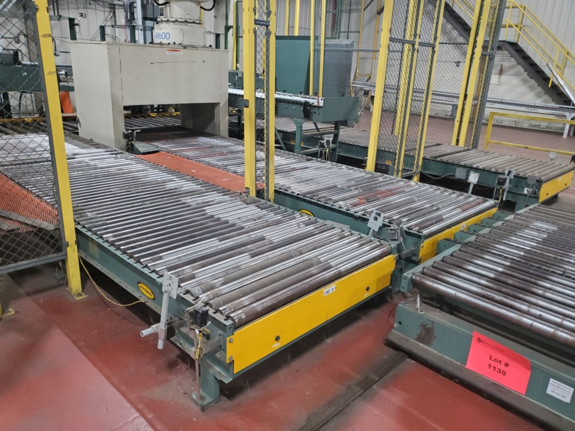 Columbia Palletizing - Cousens Pallet Wrapping Conveyor System - BULK BID FOR LOTS 1128 TO 1151 - Image 22 of 42