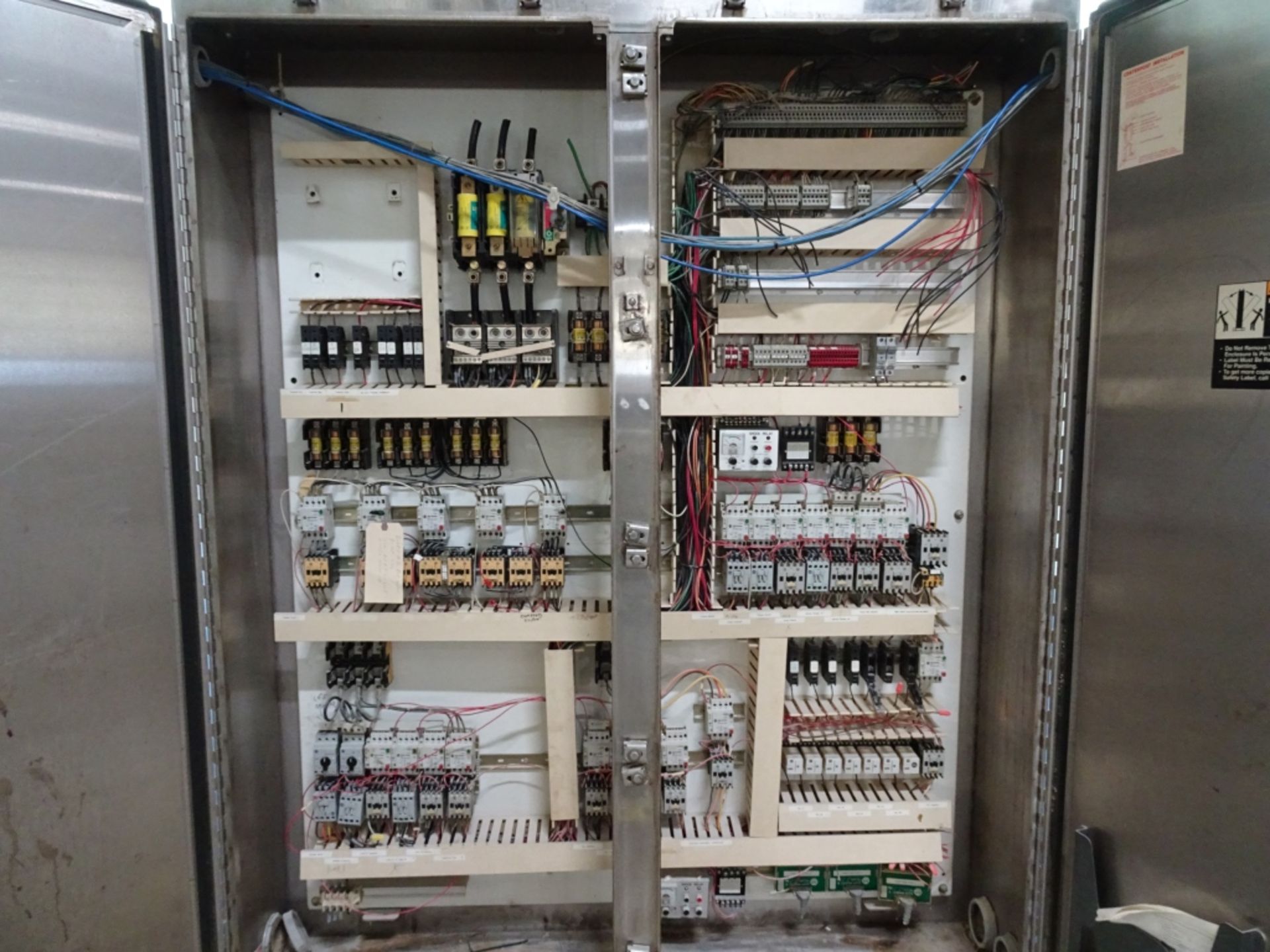 2-Door PLC Cabinet w/ Controls - Image 2 of 10
