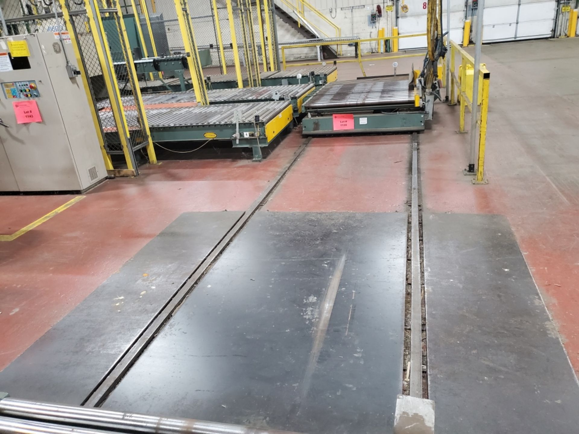 Columbia Palletizing - Cousens Pallet Wrapping Conveyor System - BULK BID FOR LOTS 1128 TO 1151 - Image 25 of 42