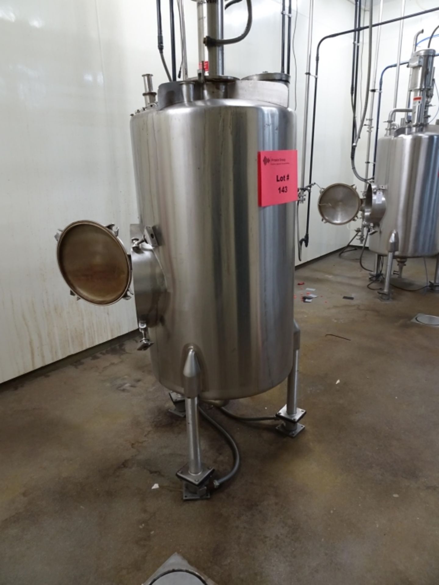 Top Stainless Steel Mixing Tank - Image 3 of 12