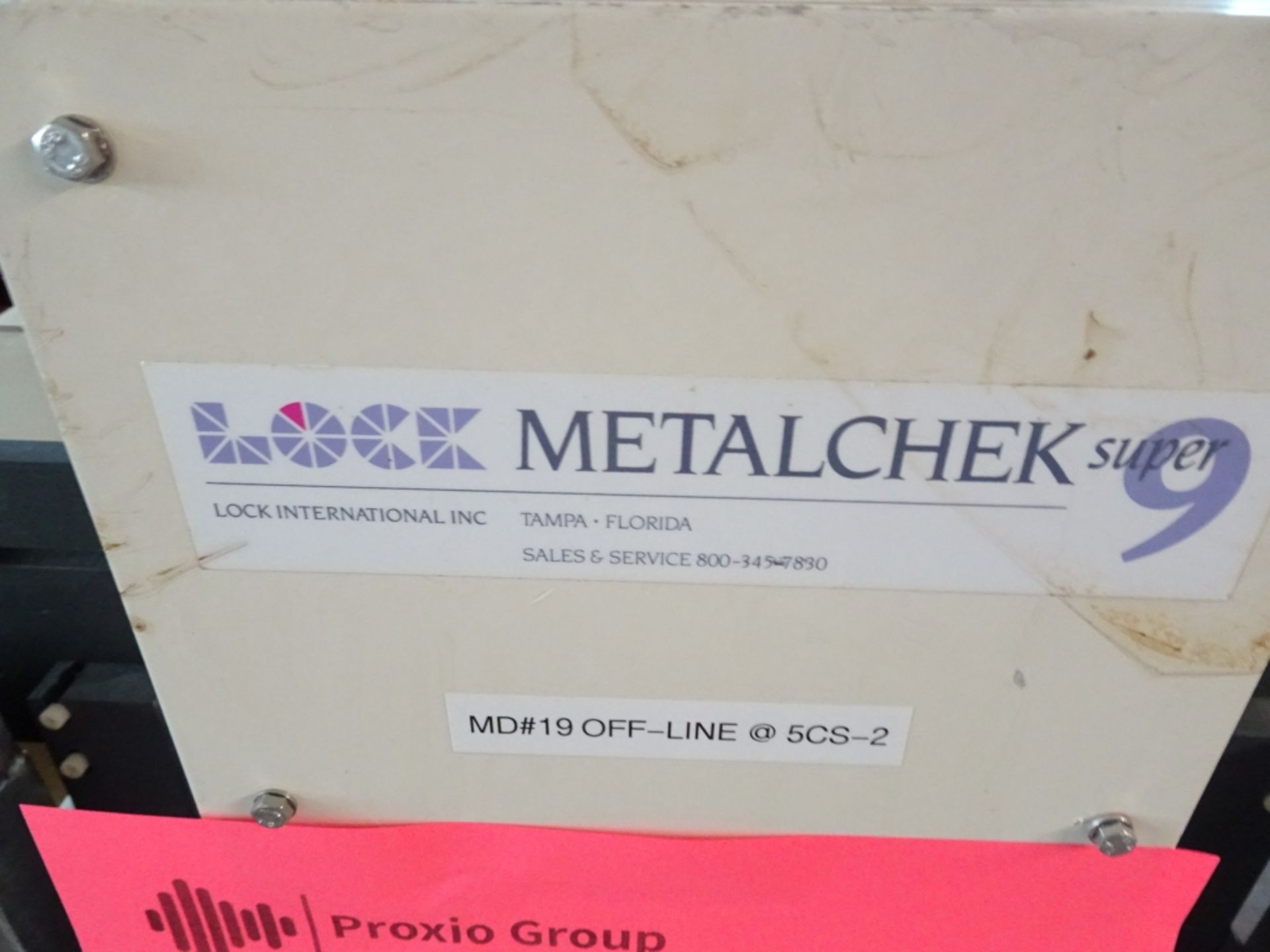 Lock Metalchek Inline Metal Detection Conveyor - Image 4 of 4