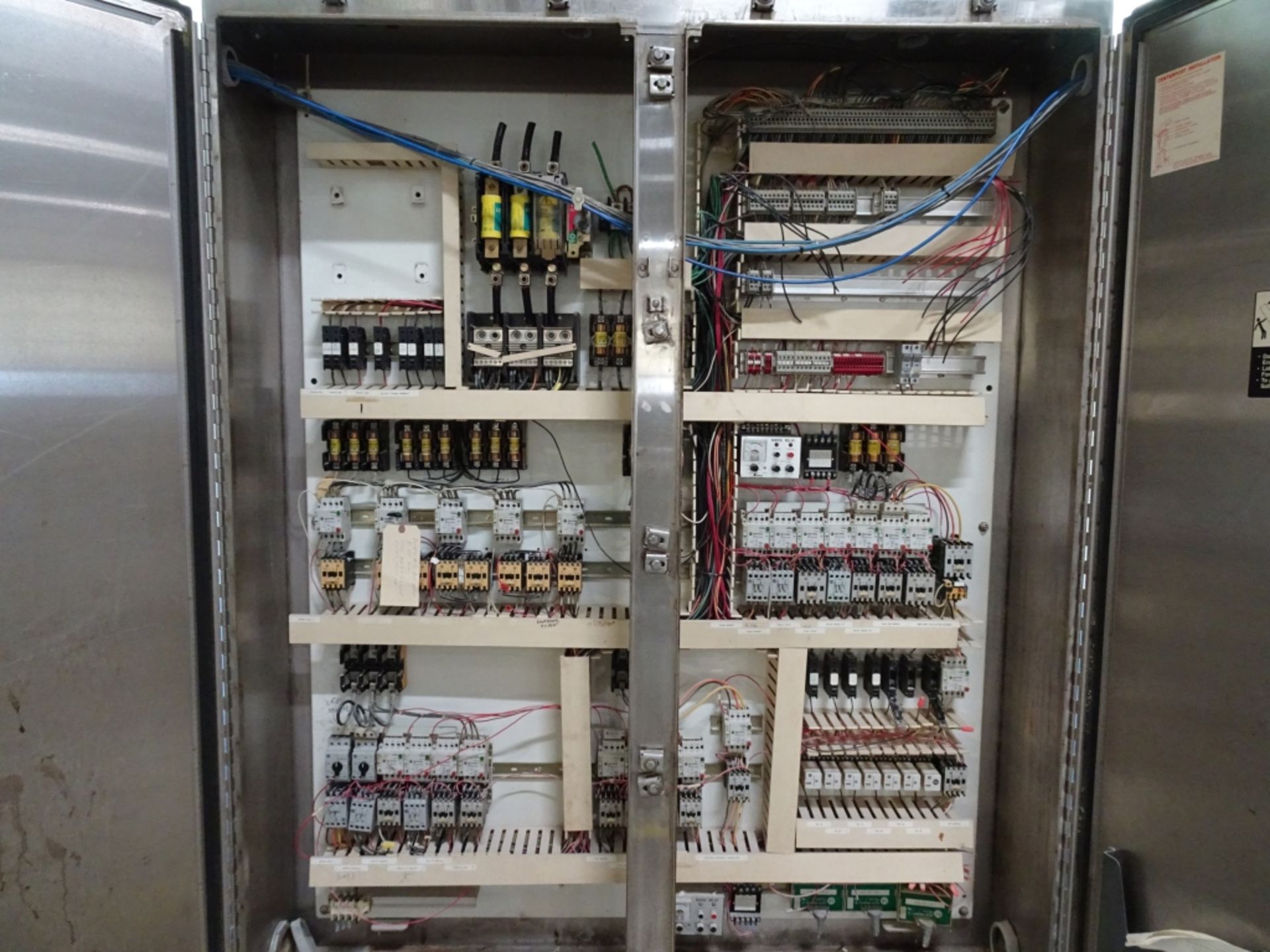 2-Door PLC Cabinet w/ Controls - Image 4 of 10