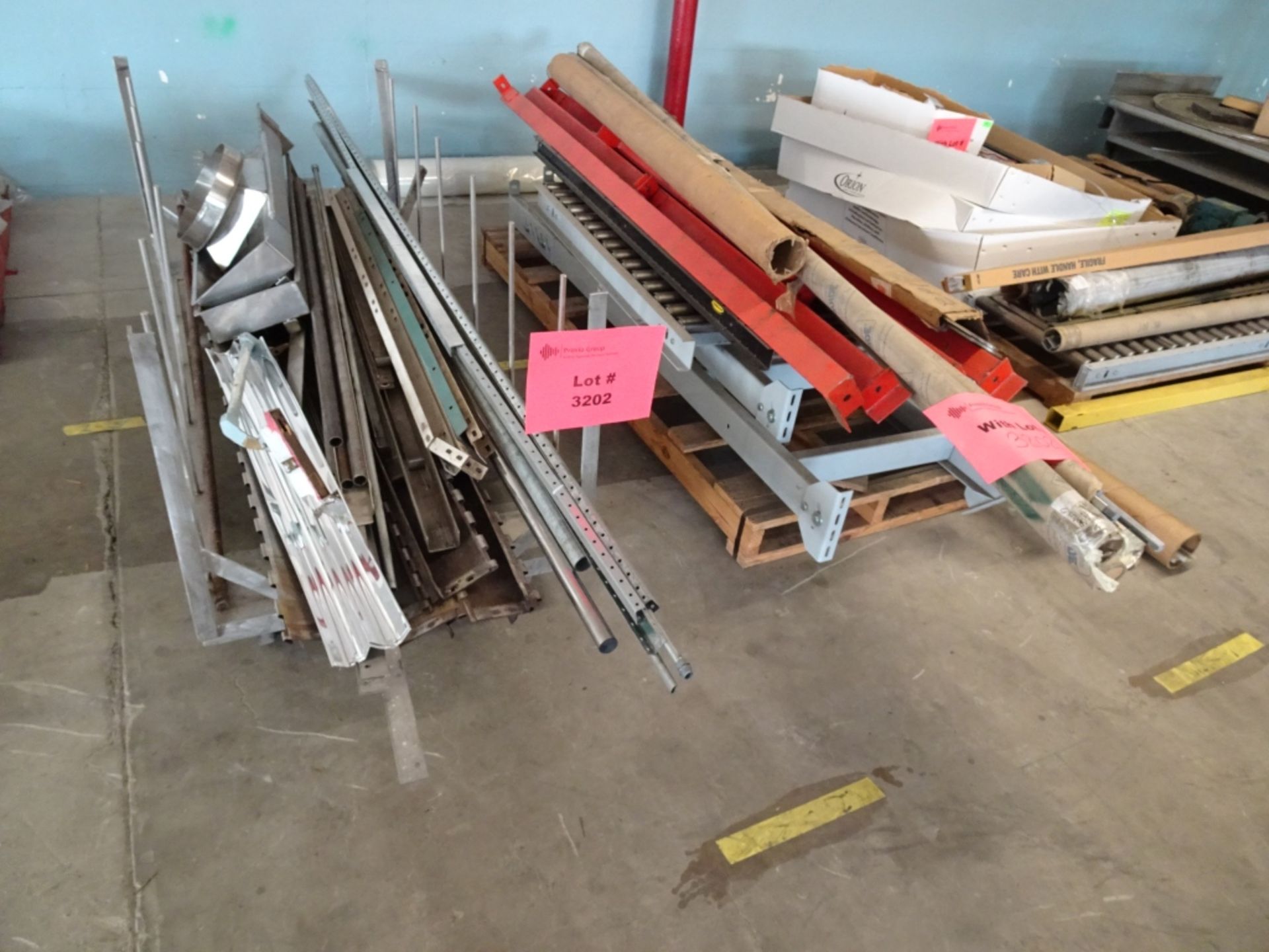 (4) Skids of Various Conveyor Manufacturing Spares