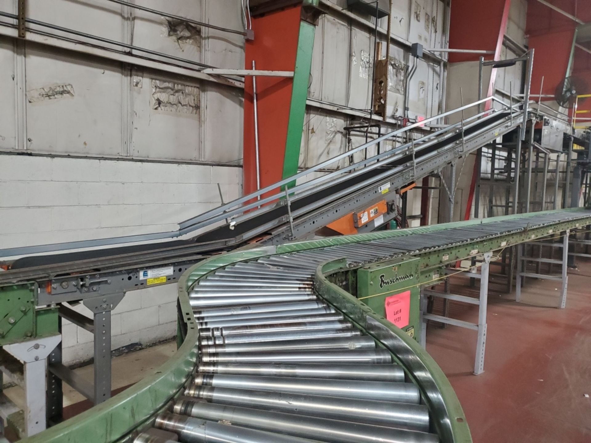 Columbia Palletizing - Cousens Pallet Wrapping Conveyor System - BULK BID FOR LOTS 1128 TO 1151 - Image 9 of 42