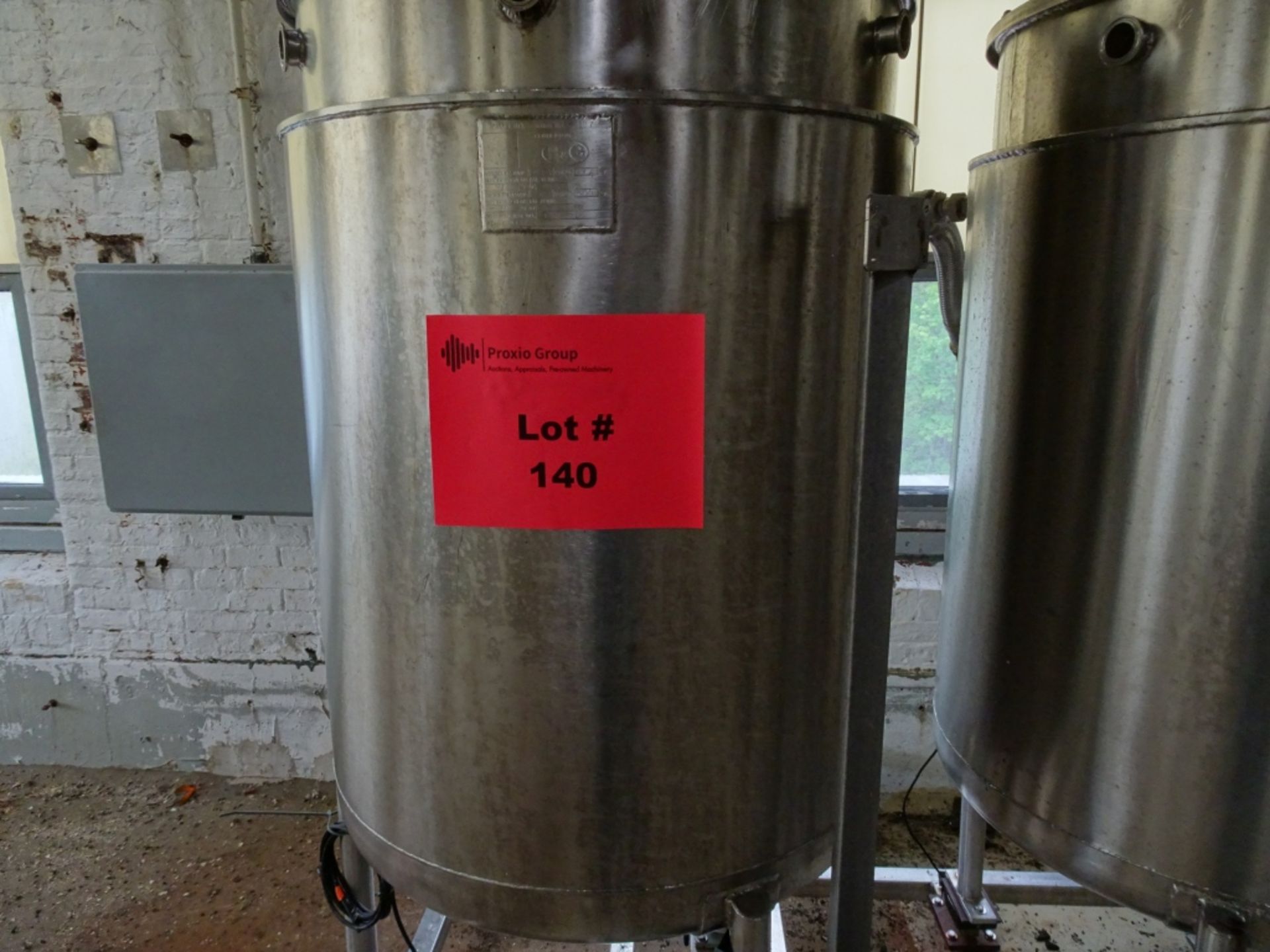 (2) SS Jacketed Mixing Tanks - 30 Dia x 46"" - Image 11 of 12