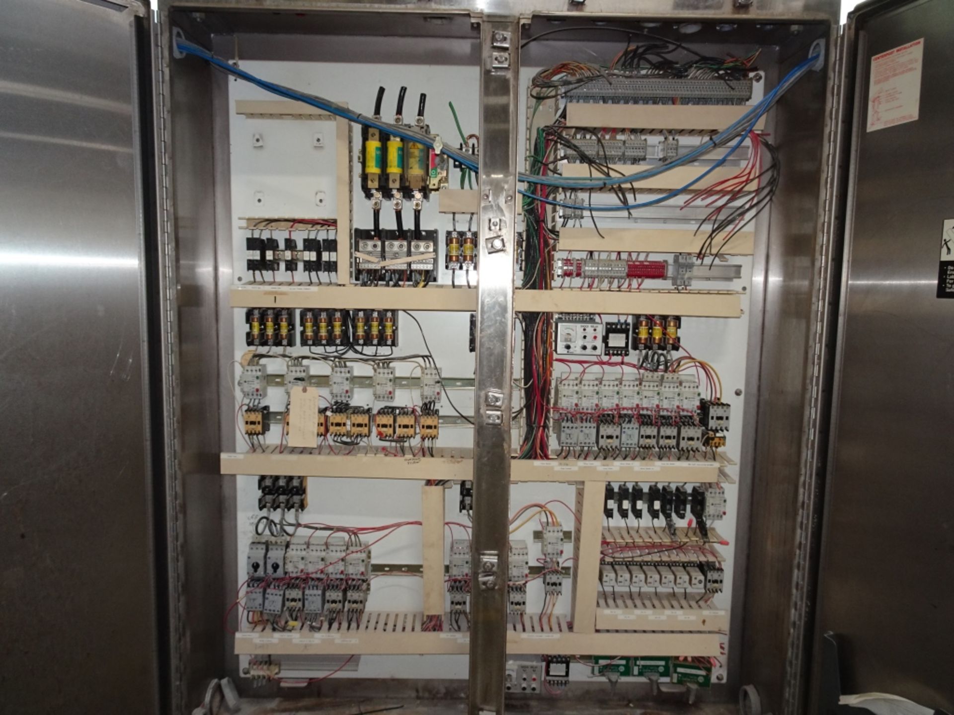 2-Door PLC Cabinet w/ Controls - Image 3 of 10