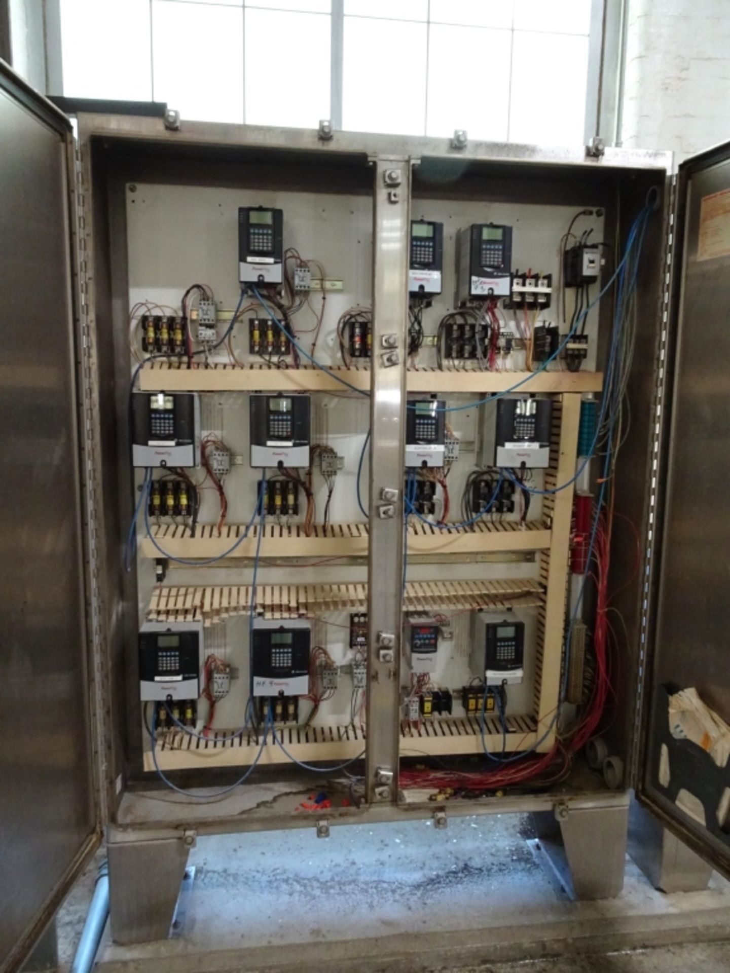 2-Door Electrical Cabinet w/ Contents - Image 2 of 12