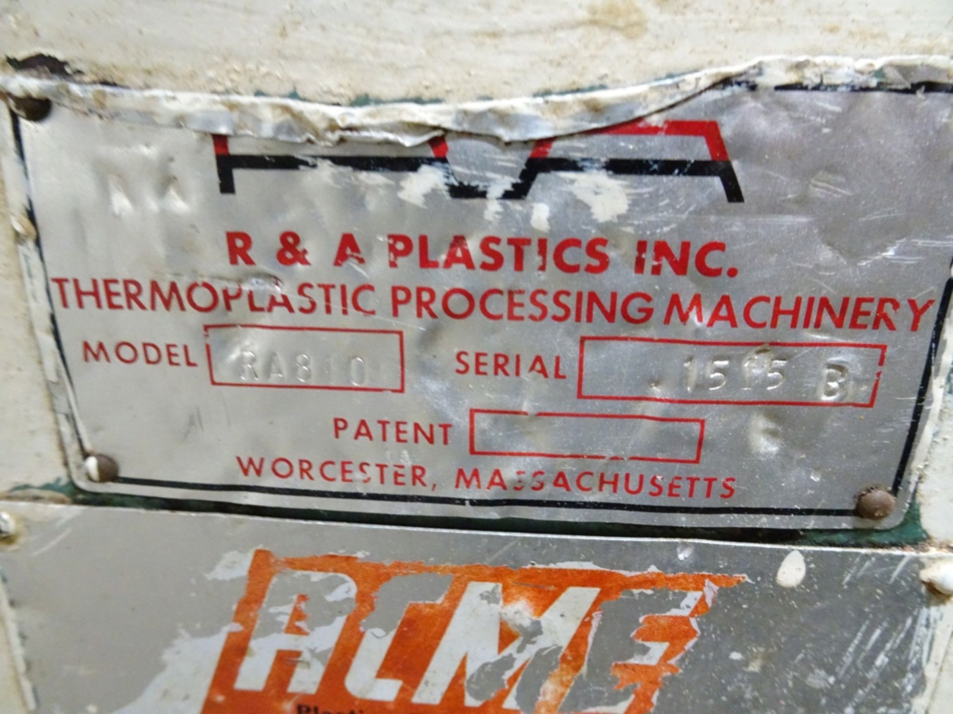 R&A Plastics Inc Model RA810 Granulator - Image 5 of 5