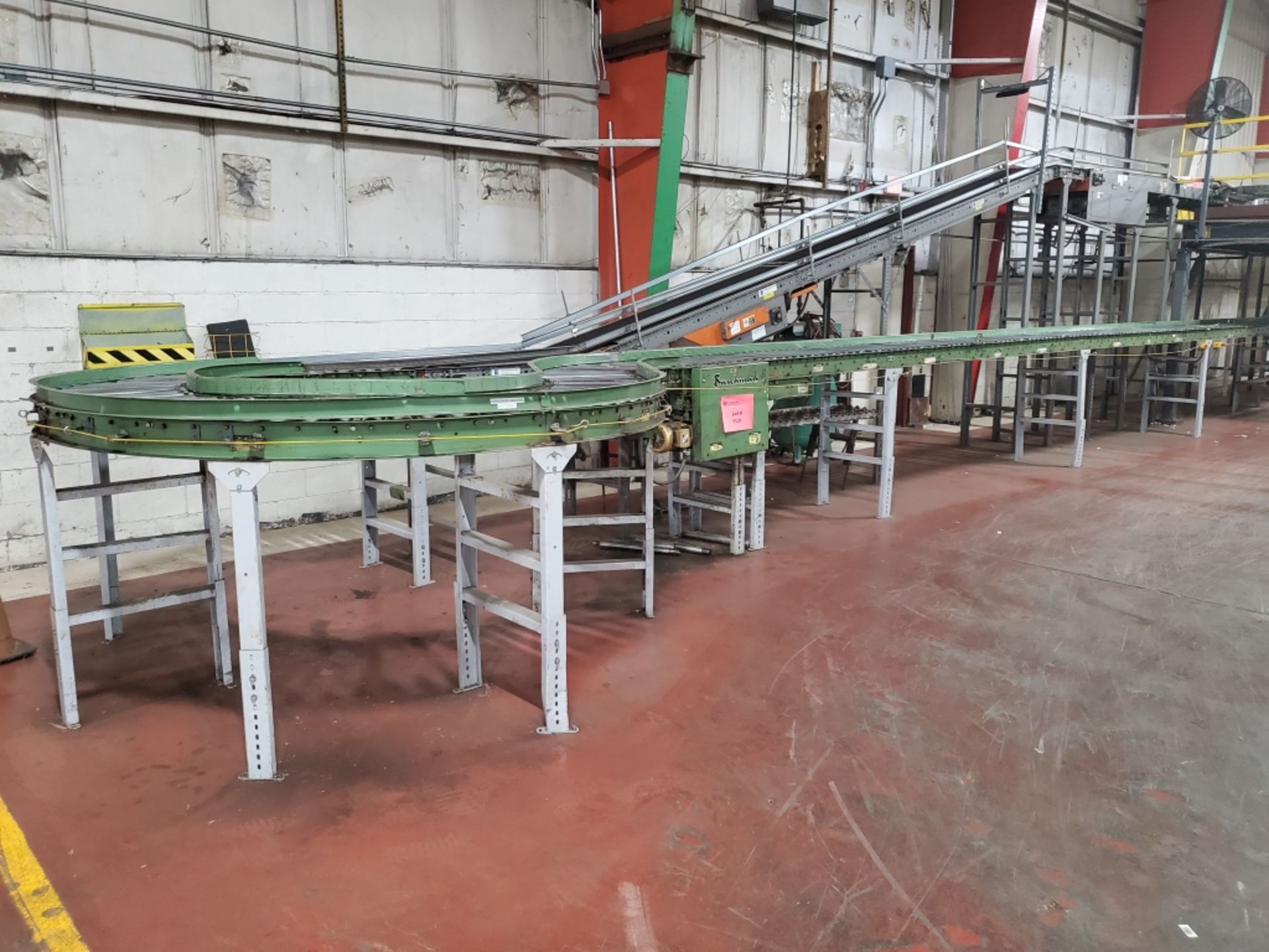 Columbia Palletizing - Cousens Pallet Wrapping Conveyor System - BULK BID FOR LOTS 1128 TO 1151 - Image 12 of 42