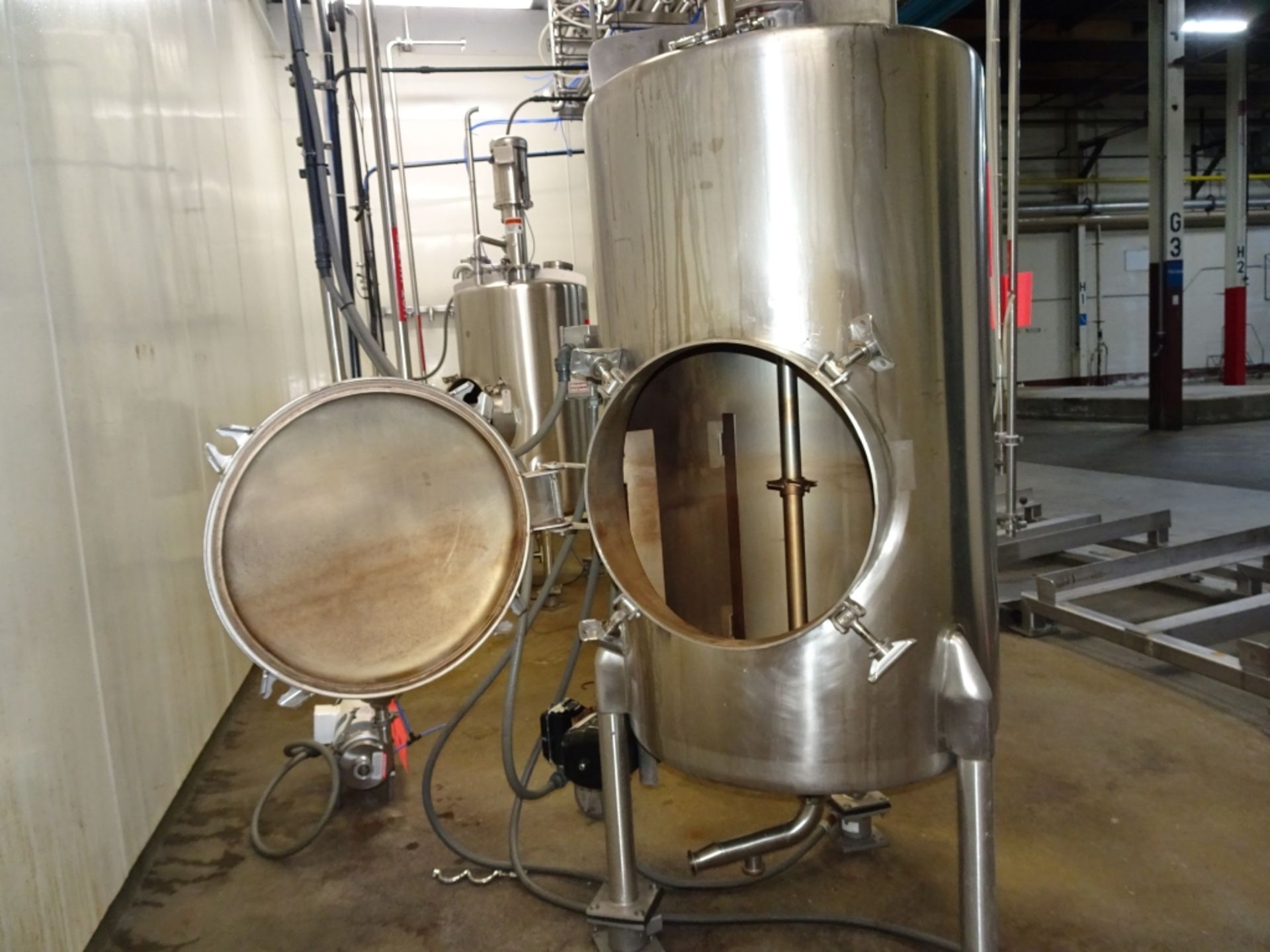 Top Stainless Steel Mixing Tank - Image 5 of 12