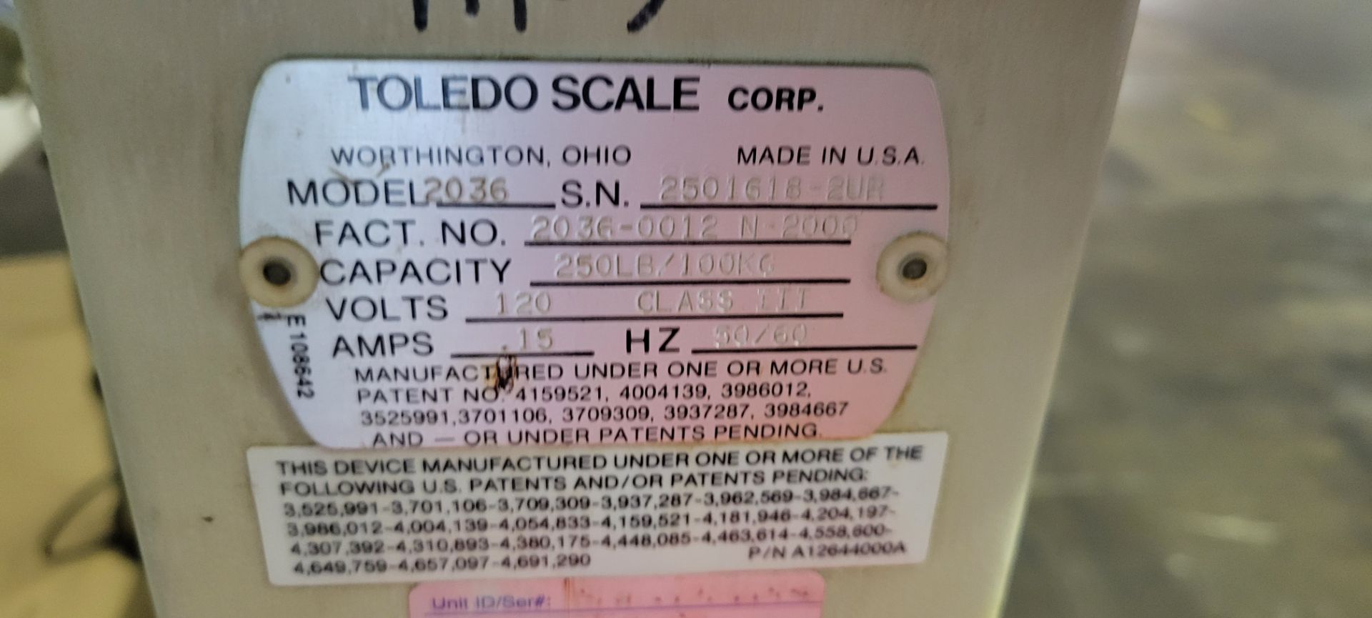 Toledo Scale - Image 2 of 2