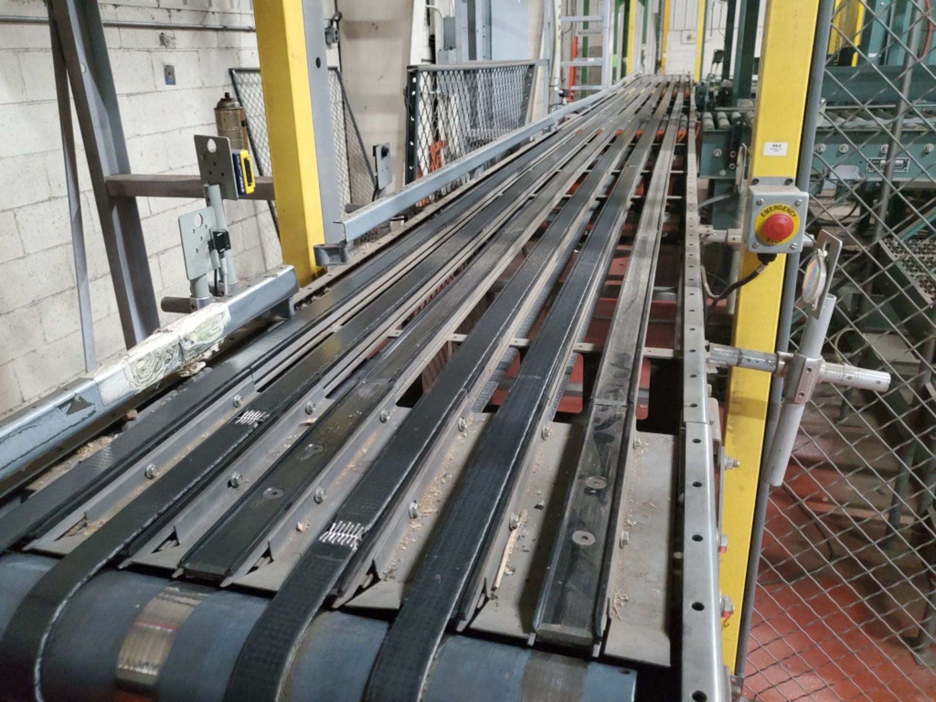 Ermanco Approx. 35'x 20 Materials Separations Conveyor w/ (6) 1"" Conveyor Belt Railways (4 of 6) - Image 3 of 4