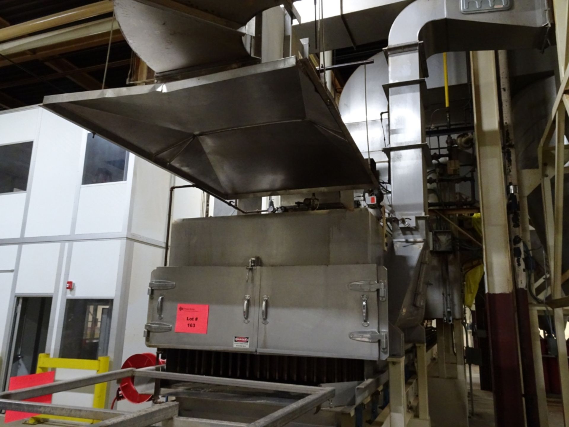 Wolverine Inc Jetzone Dyer/Oven w/ Feed Conveyer - Image 3 of 10