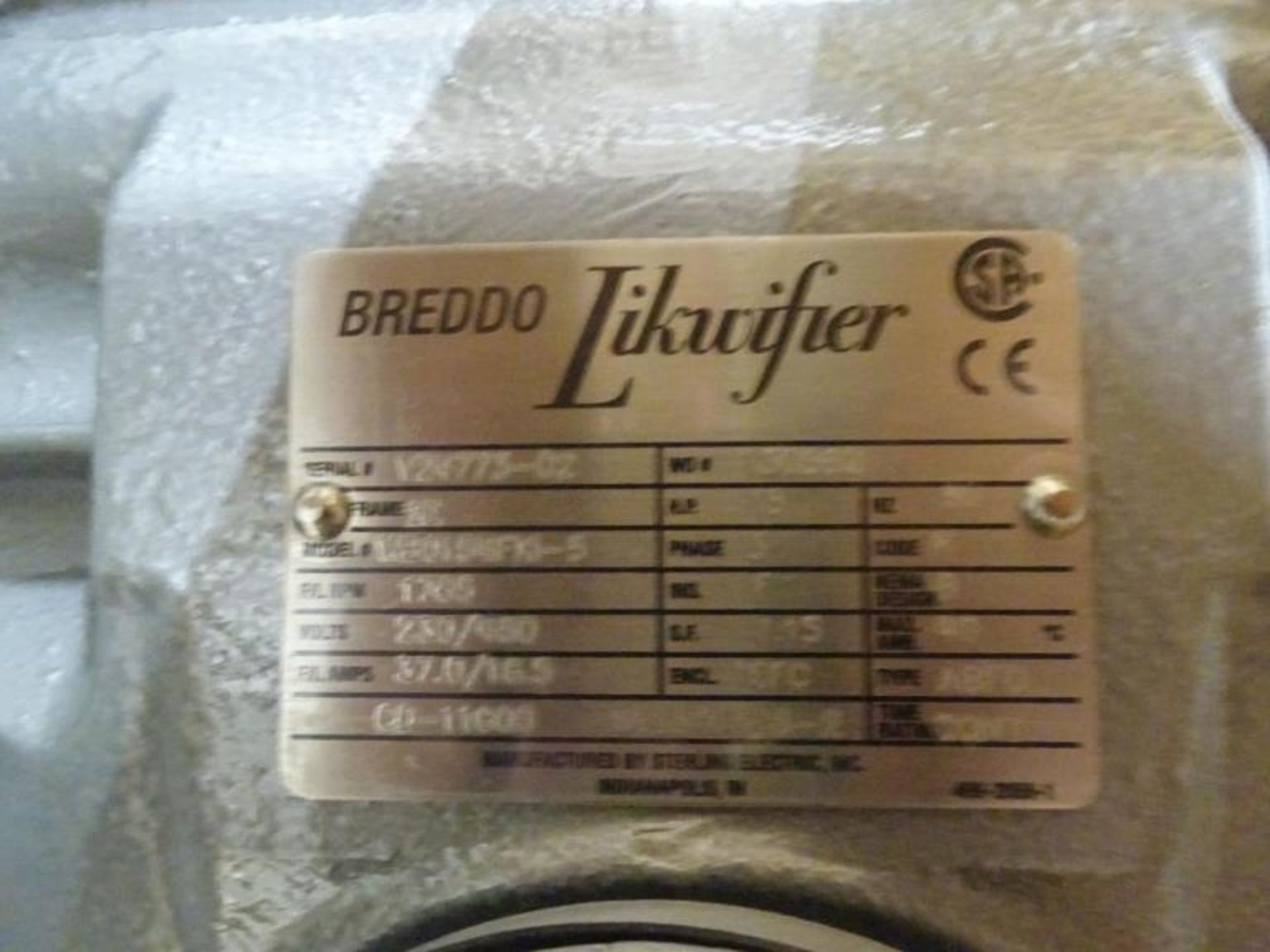 Breddo Likwifier 15HP Electric Motor - Image 6 of 6