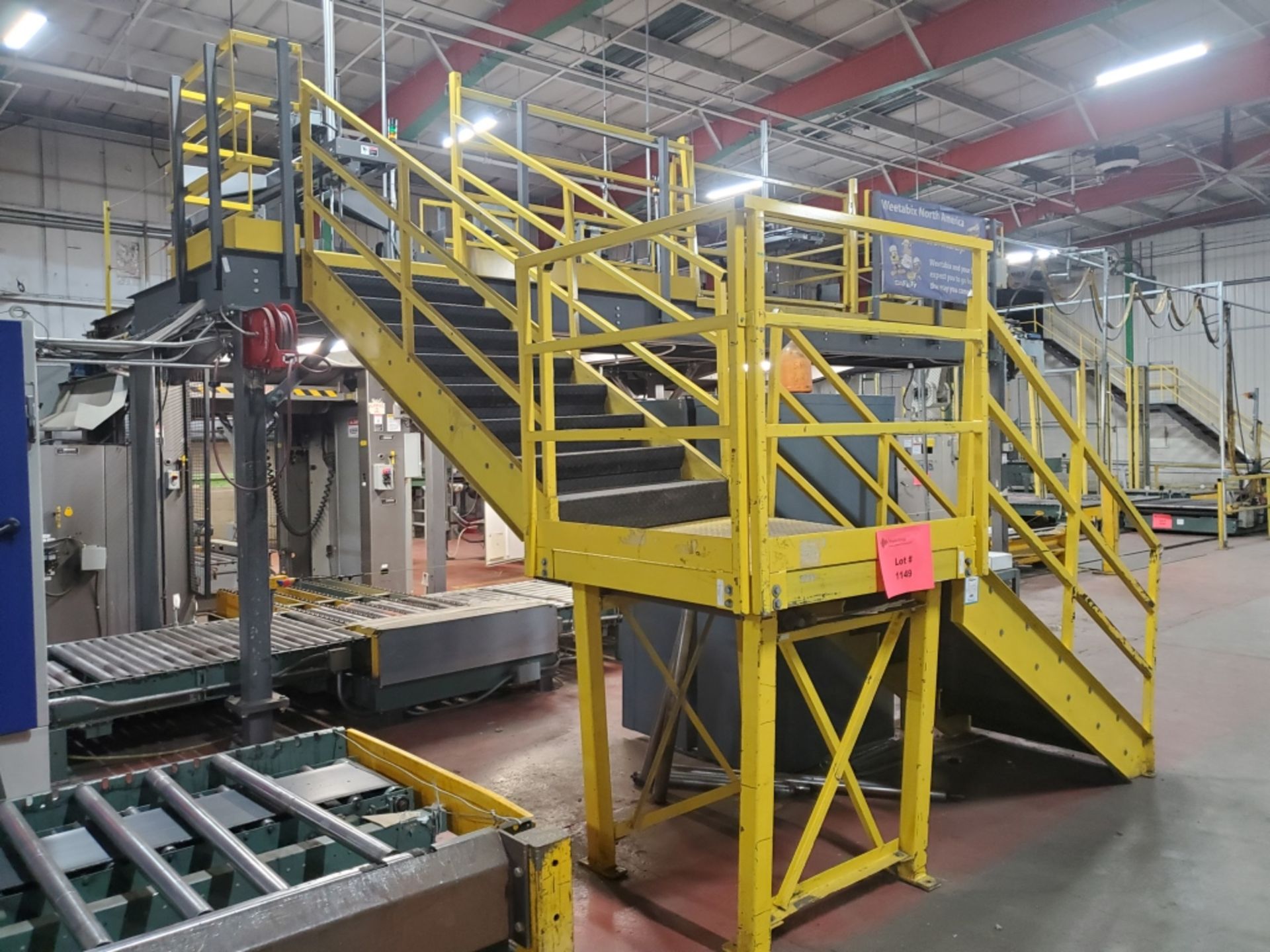 Columbia Palletizing - Cousens Pallet Wrapping Conveyor System - BULK BID FOR LOTS 1128 TO 1151 - Image 40 of 42