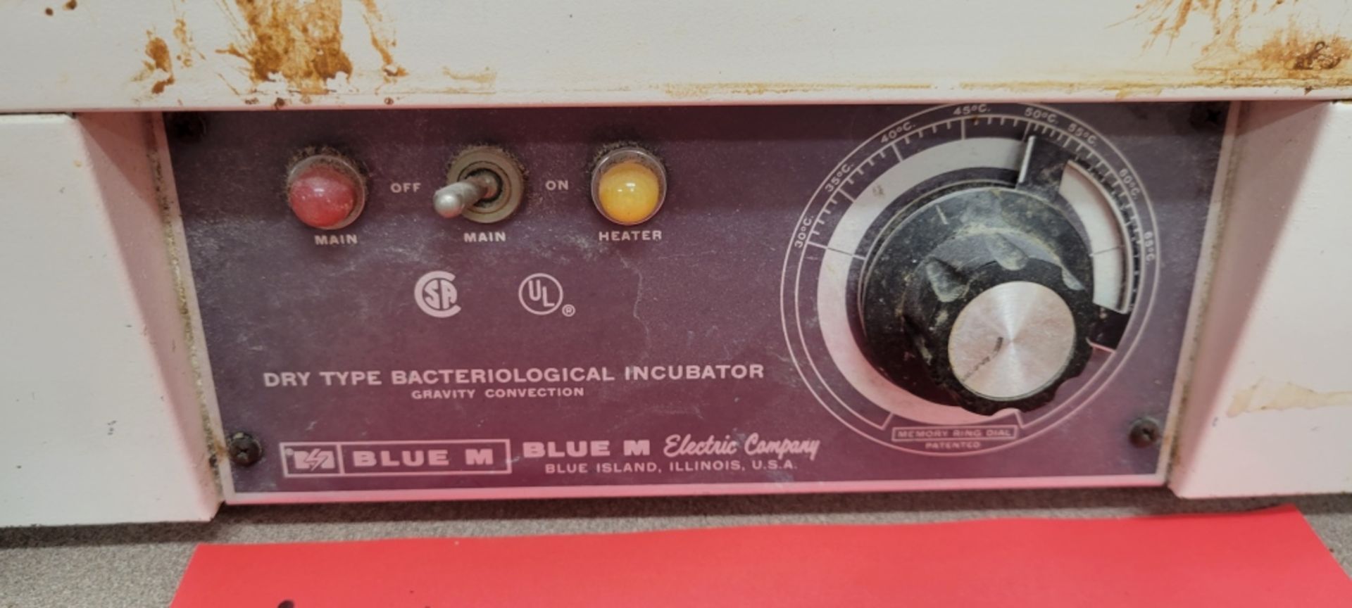 Blue-M Benchtop Dry Type Bacterialogical Incubator - Image 4 of 4