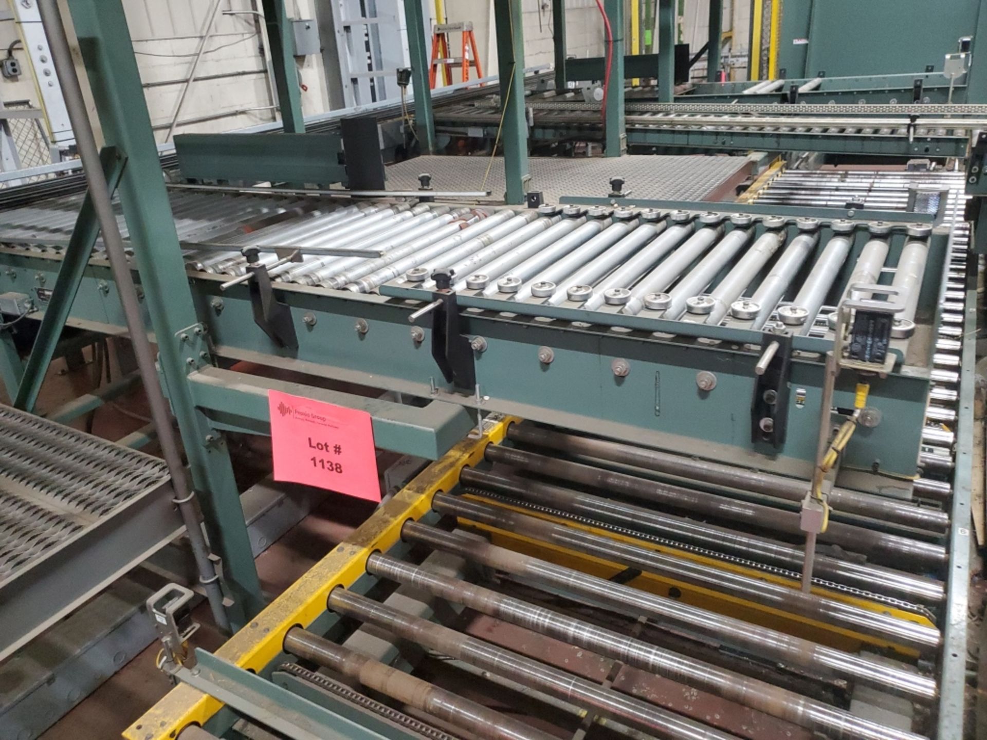 Columbia Palletizing - Cousens Pallet Wrapping Conveyor System - BULK BID FOR LOTS 1128 TO 1151 - Image 23 of 42