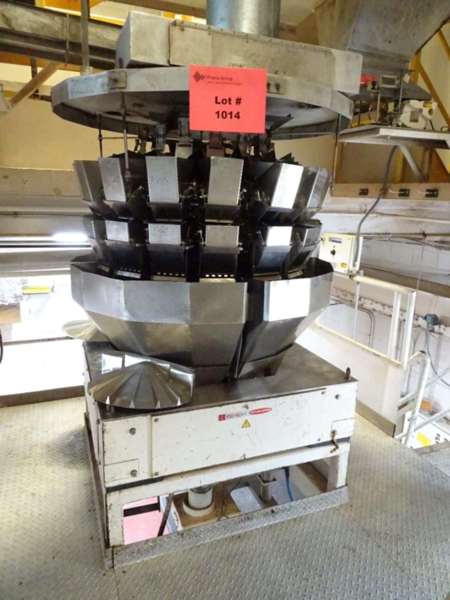 Bosch Form Fill Seal Machine/ Ishida Scale Feed Mettler Metal Detector BULK BID LOTS 1014 TO 1016