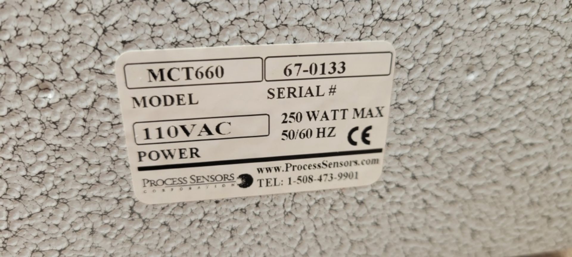 Process Sensors MCT-660 NIR Benchtop Tester - Image 2 of 2