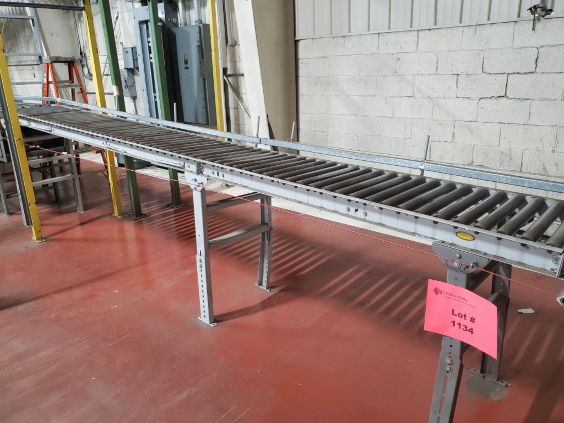 Columbia Palletizing - Cousens Pallet Wrapping Conveyor System - BULK BID FOR LOTS 1128 TO 1151 - Image 15 of 42