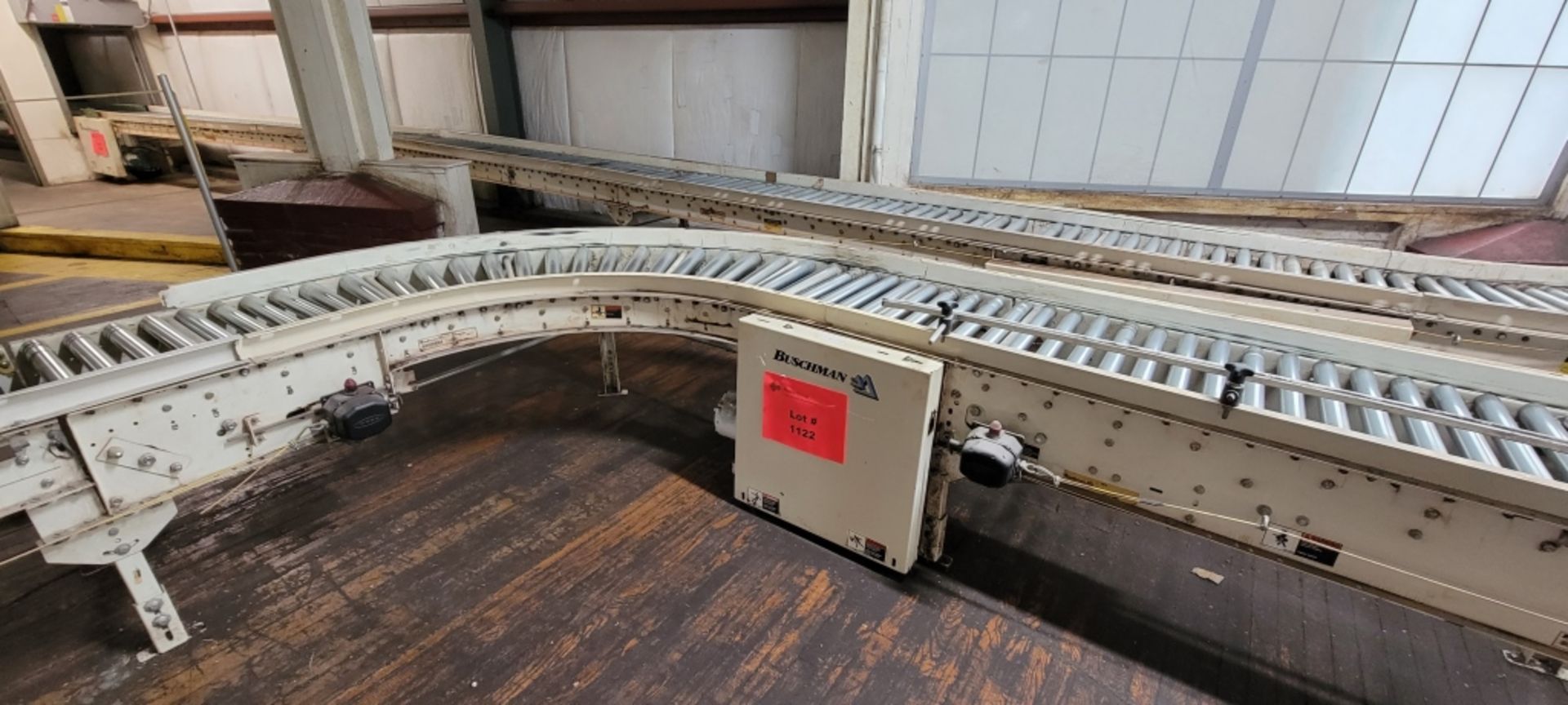 Buschman Inclined Conveyor System - BULK BID FOR LOTS 1118 TO 1125 - Image 9 of 12
