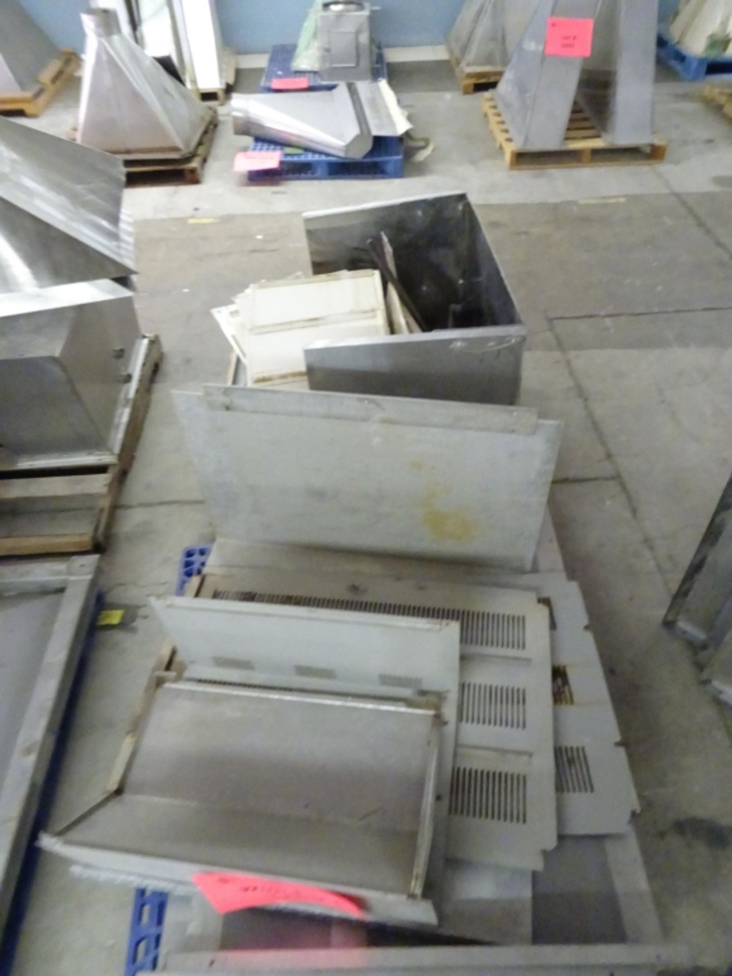 (8) Pallets of Misc. Material Feed Hoppers, Panels - Image 3 of 7