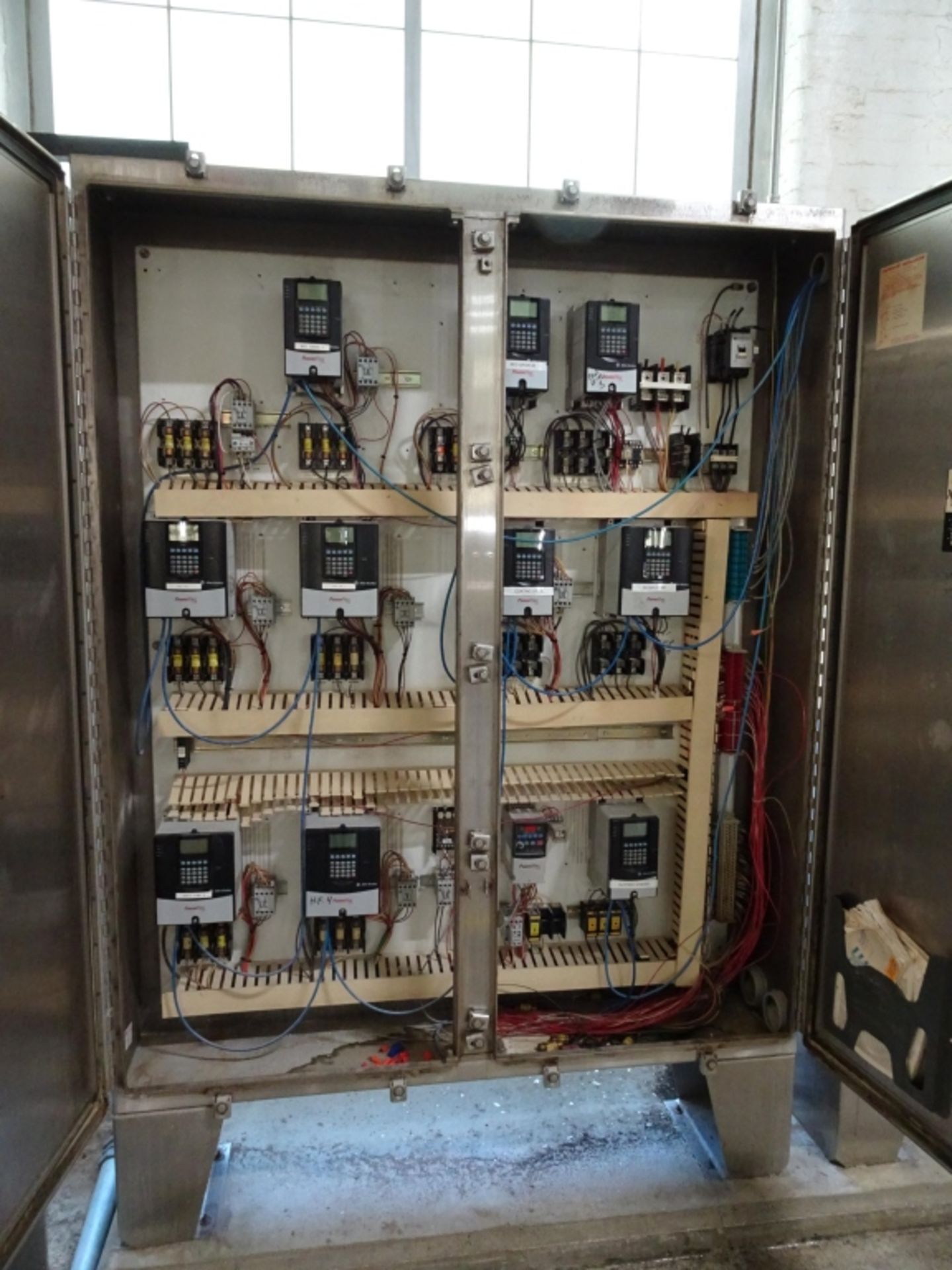 2-Door Electrical Cabinet w/ Contents - Image 3 of 12