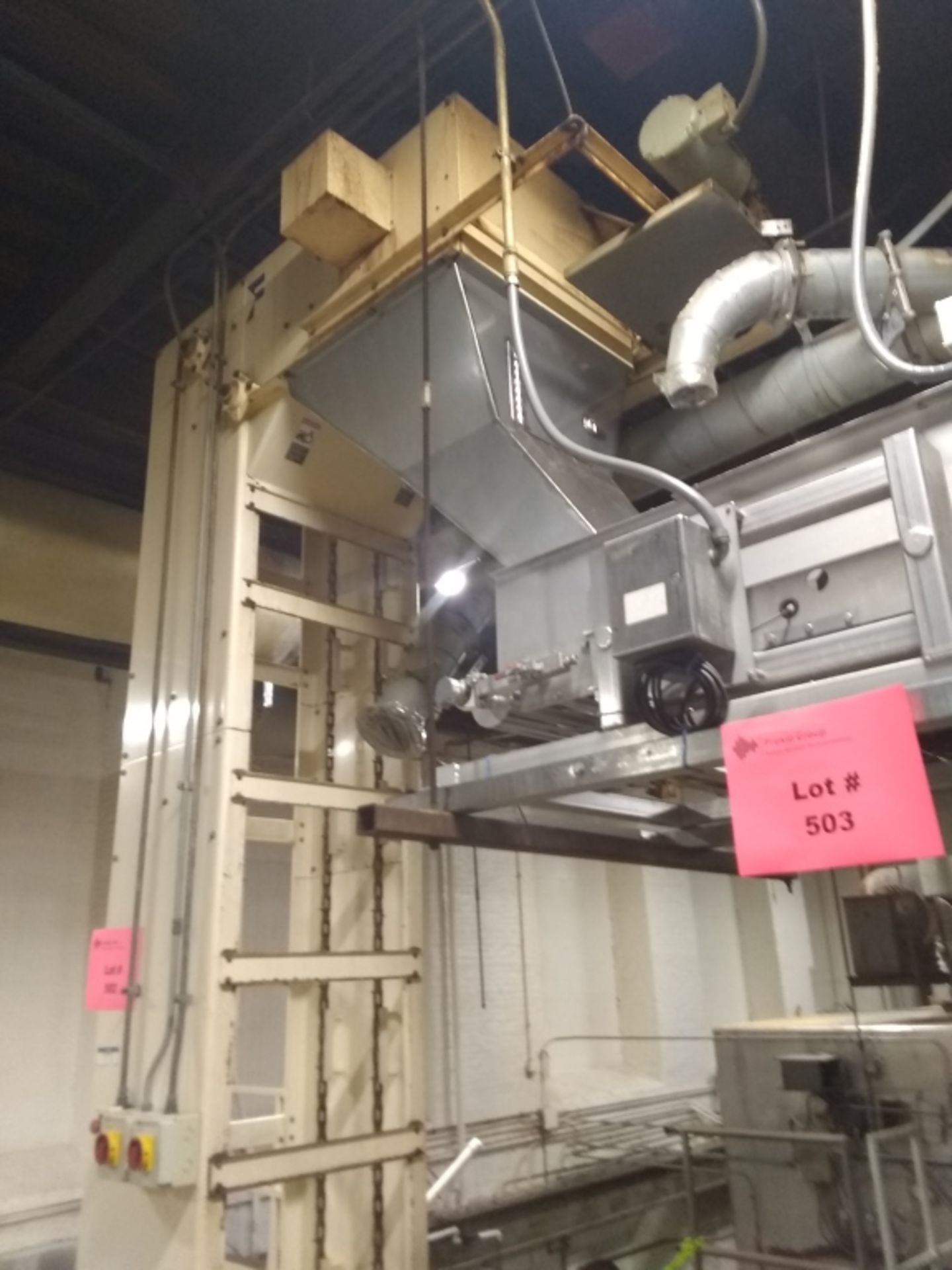 Frazier & Son Through Floor Bucket Elevator - Image 3 of 4