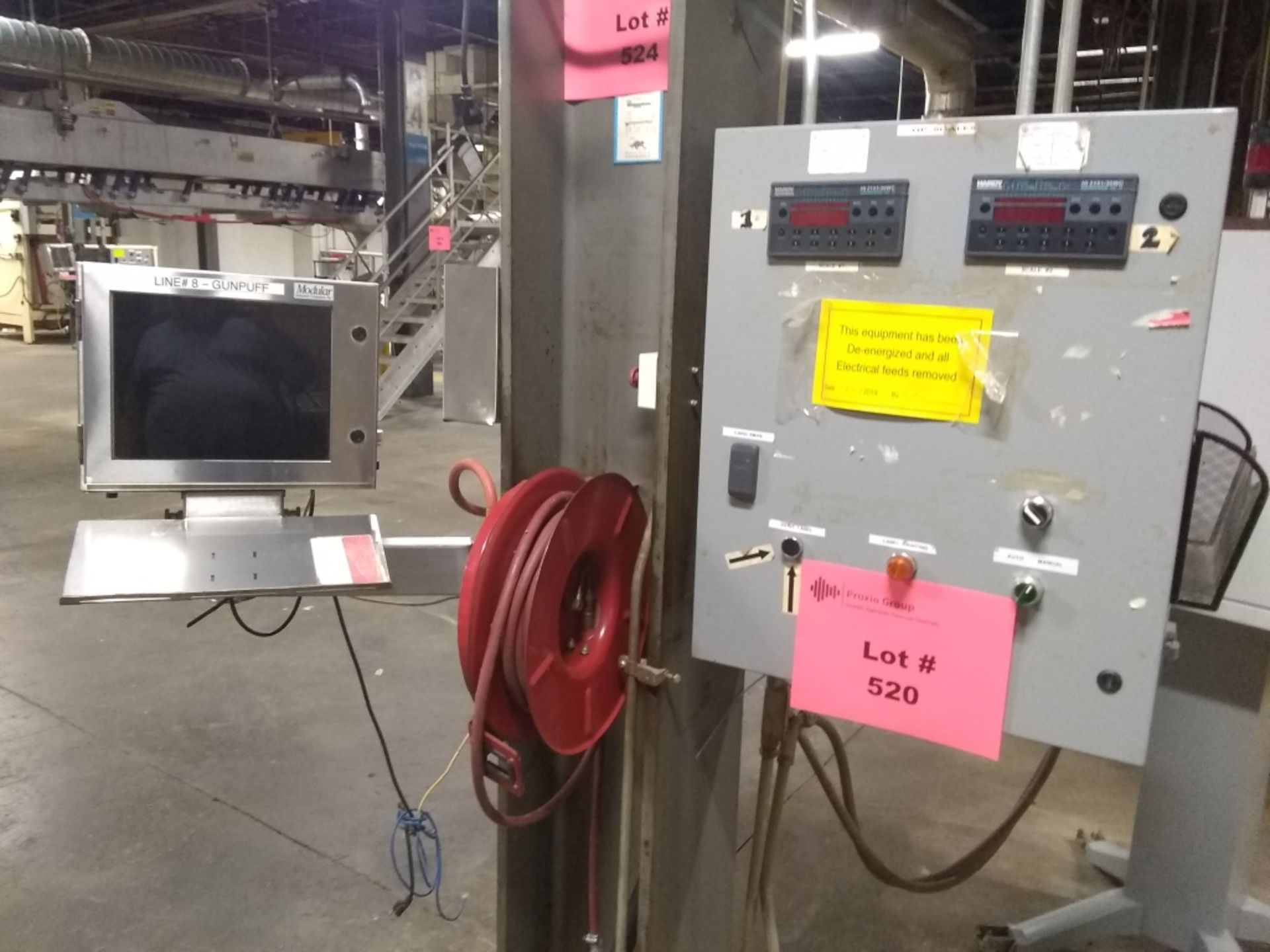 Allen Bradley Panel View 1400E PLC Control Station