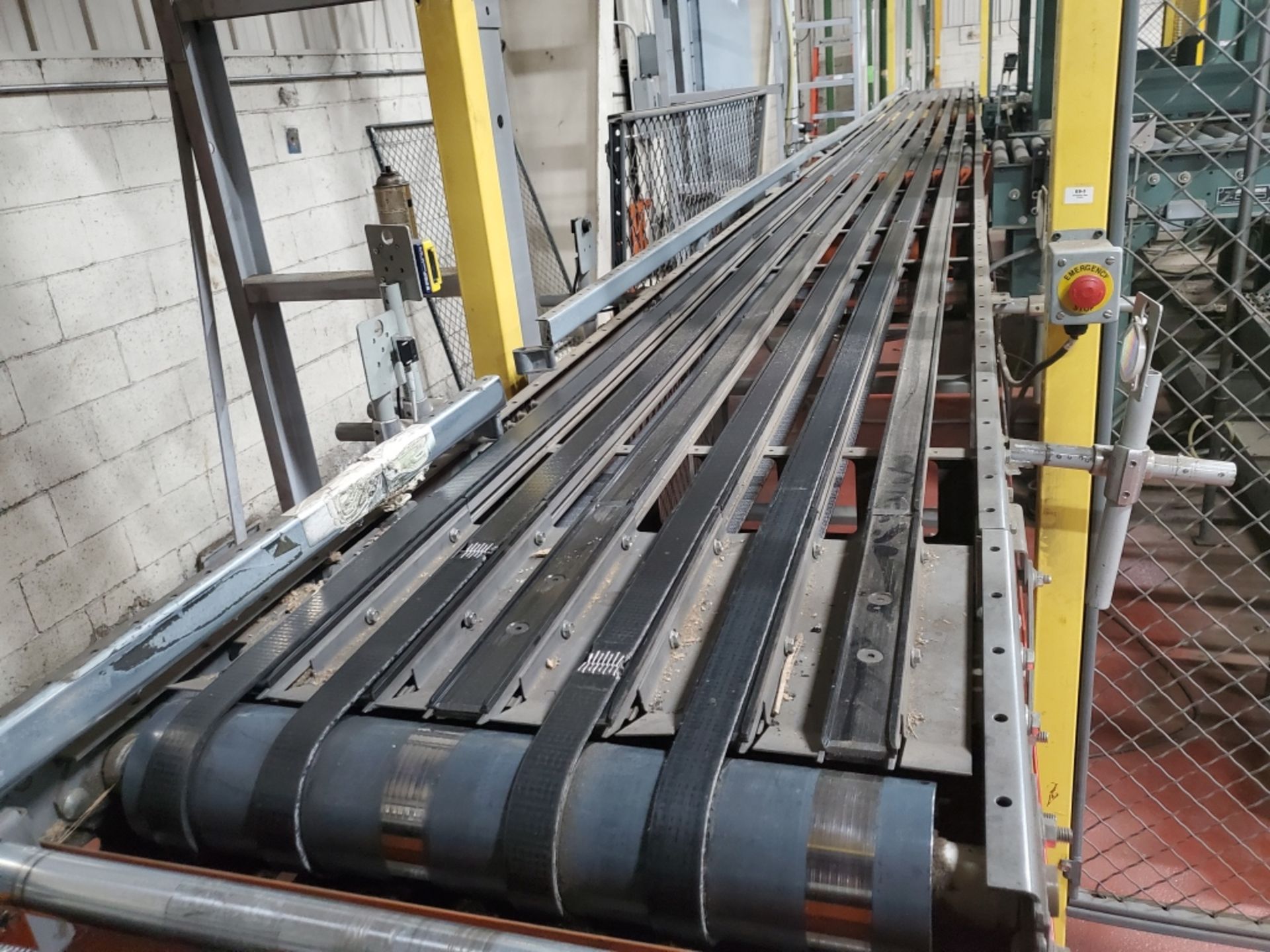 Ermanco Approx. 35'x 20 Materials Separations Conveyor w/ (6) 1"" Conveyor Belt Railways (4 of 6) - Image 4 of 4