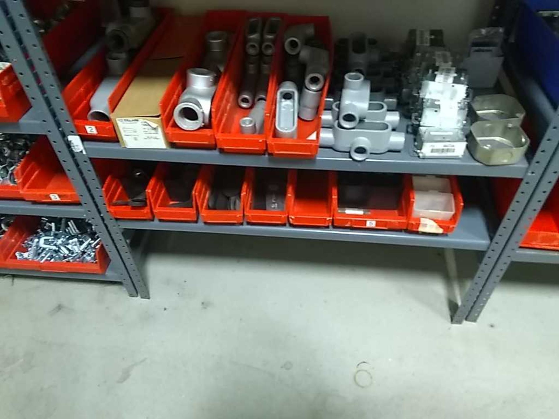 Four Shelves Of Miscellaneous Electrical Hardware - Image 6 of 27