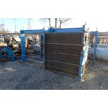 Graham Plate Heat Exchanger, 3771 Square Feet, Model GPE-85. Stainless steel plates rated 150 psi