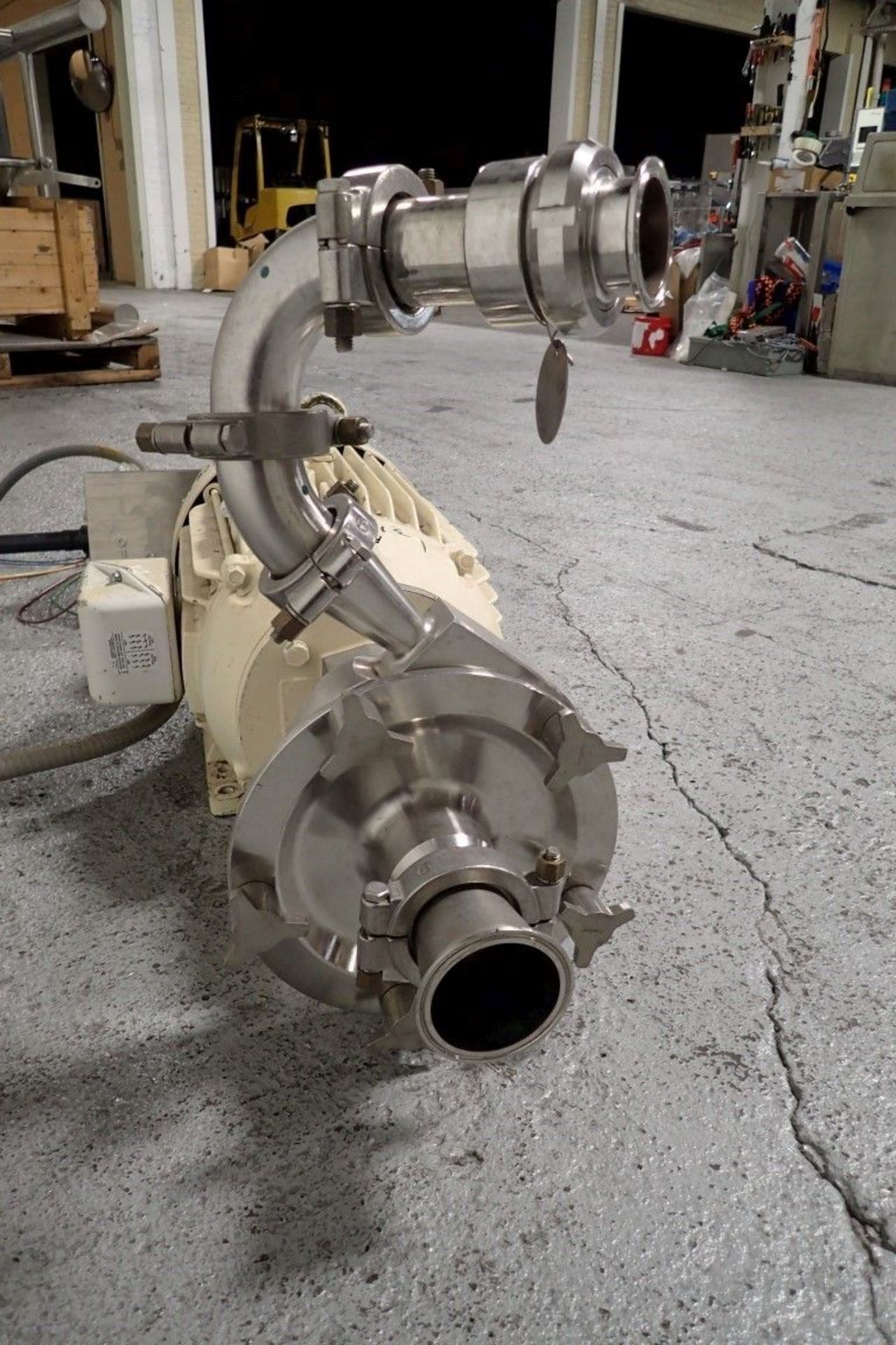 Fristam Centrifugal Pump, Model 742-180, 2.5" x 2", Stainless Steel Construction. Direct coupled 15 - Image 7 of 7