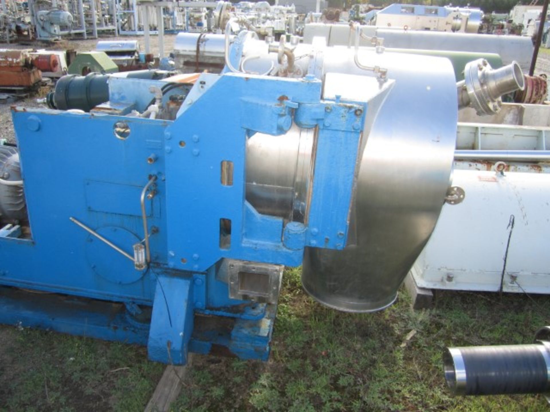 Heinkel HF-600 Inverting Filter Centrifuge. Hastelloy C-4 construction on product contact areas. - Image 8 of 11