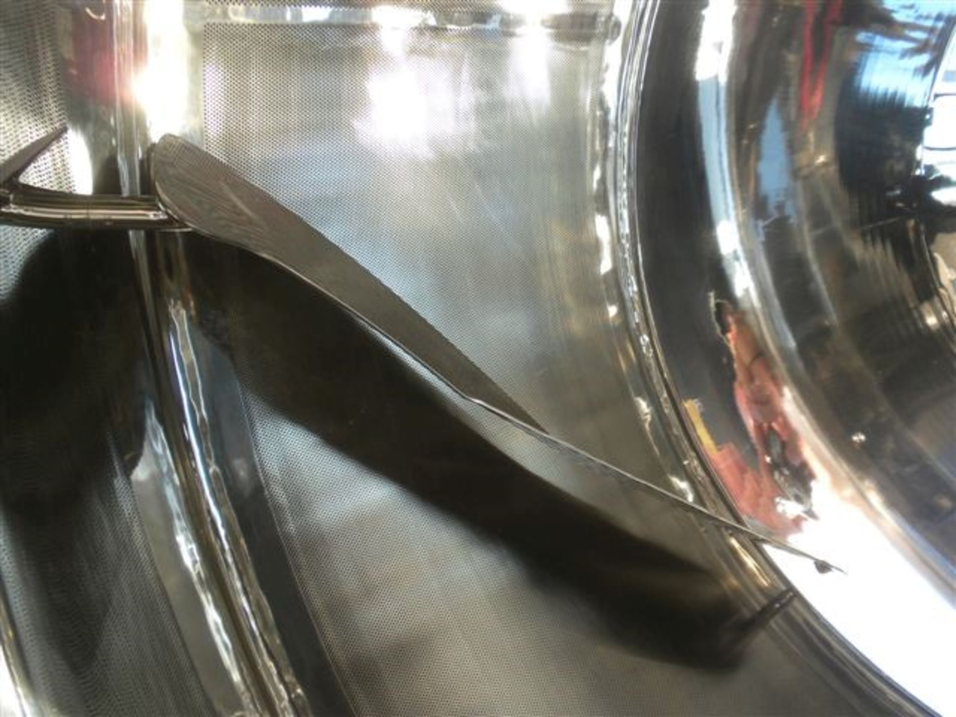 Glatt Drum Coater, Model GC-X-1500, 316 Stainless Steel. 60" diameter x 55" deep pan with 23-1/2" - Image 5 of 21