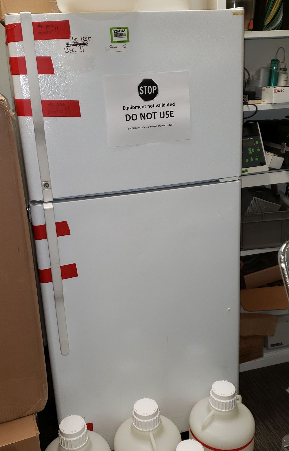 GE Lab Refrigerator