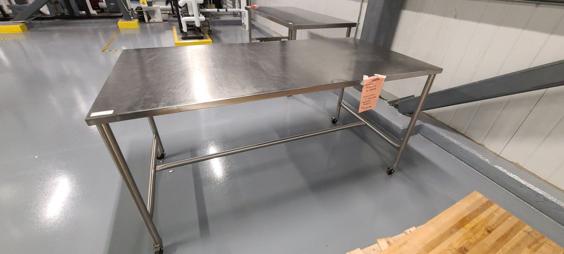 Stainless Steel Table w/ Casters