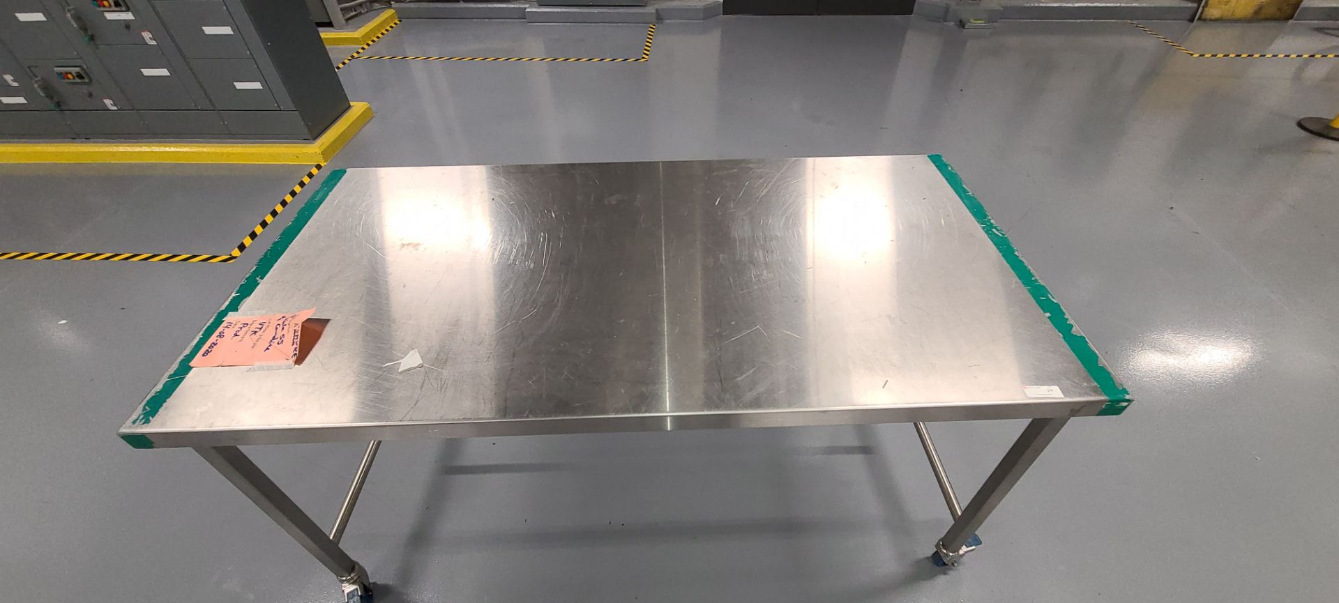 Stainless Steel Table w/ Casters - Image 2 of 6